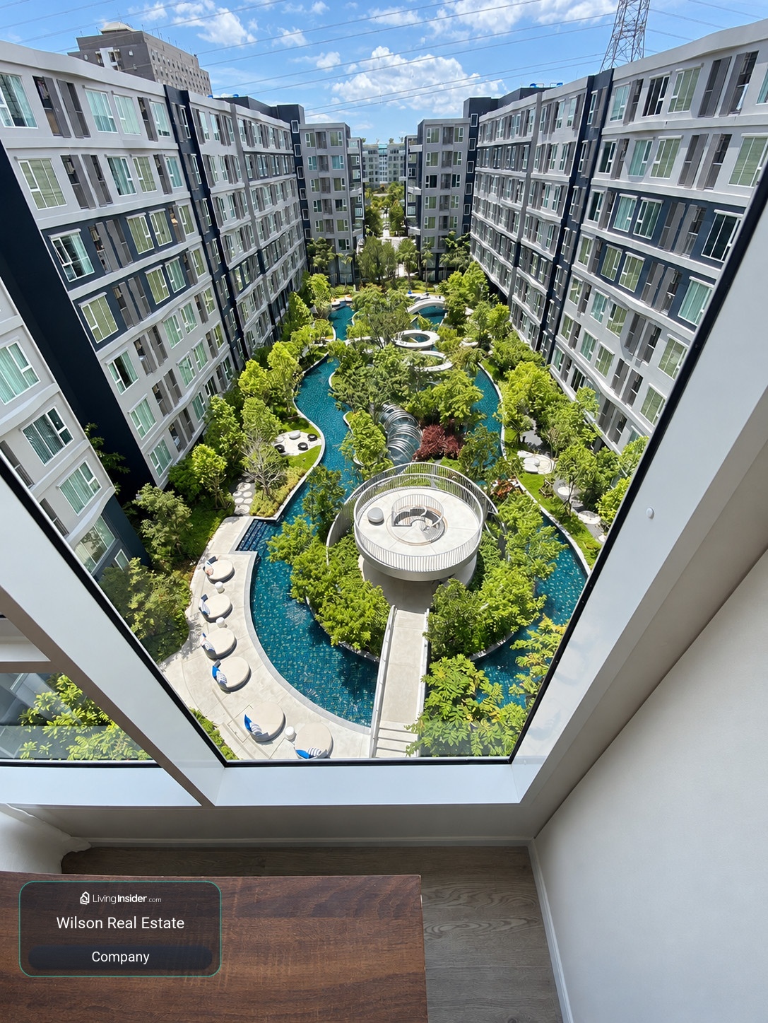 🌊 ให้เช่า 𝗞𝗔𝗩𝗘 𝗧𝗢𝗪𝗡 𝗜𝗦𝗟𝗔𝗡𝗗 | ตึก D ชั้น 7 | วิวสระว่ายน้ำแนวยาว | 25 ตร.ม. ✨ – รูปที่ 3