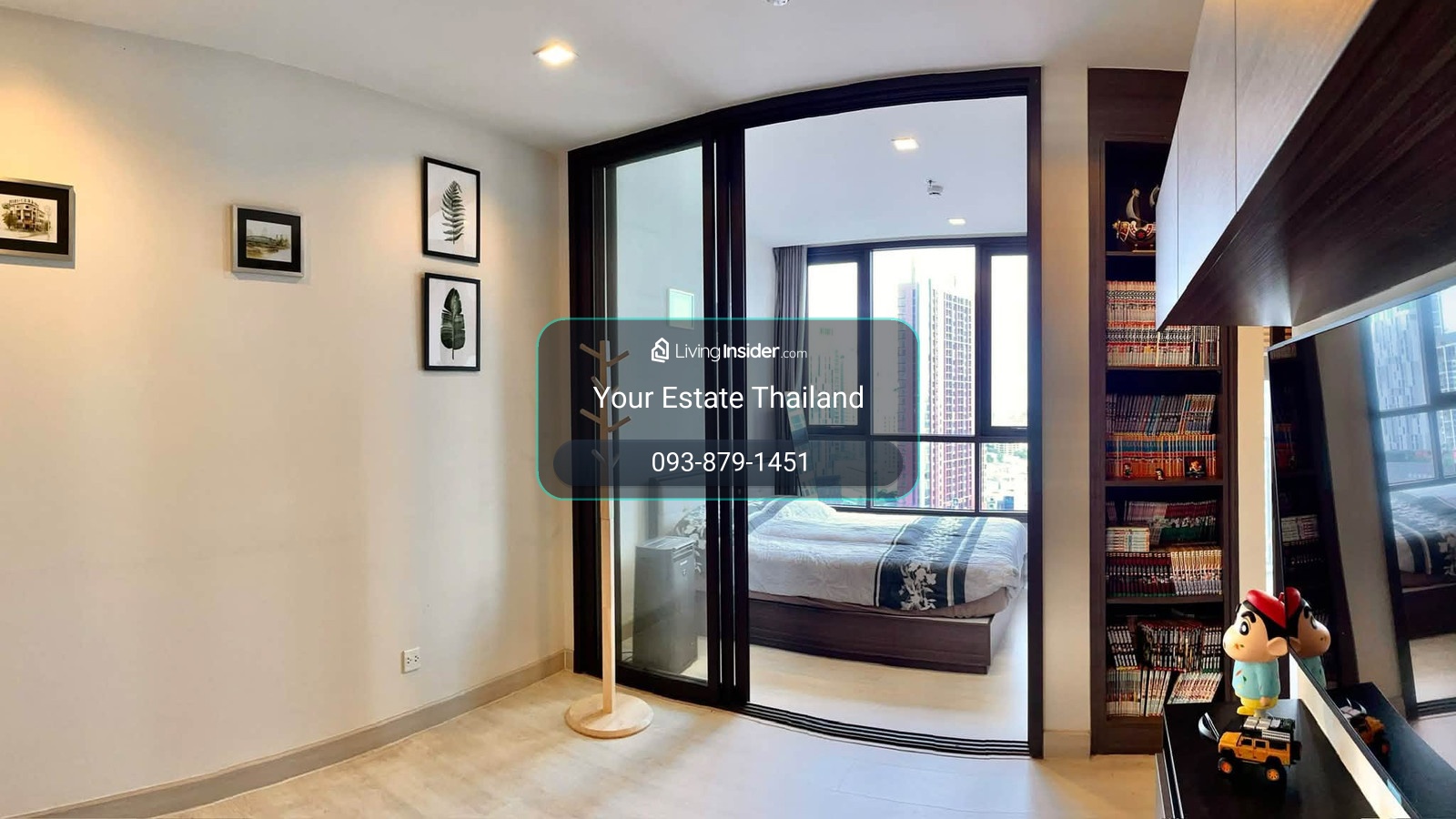 The Line Sukhumvit 71 คอนโด 1 ห้องนอน เฟอร์นิเจอร์ครบครัน พร้อมให้เช่า  – รูปที่ 4