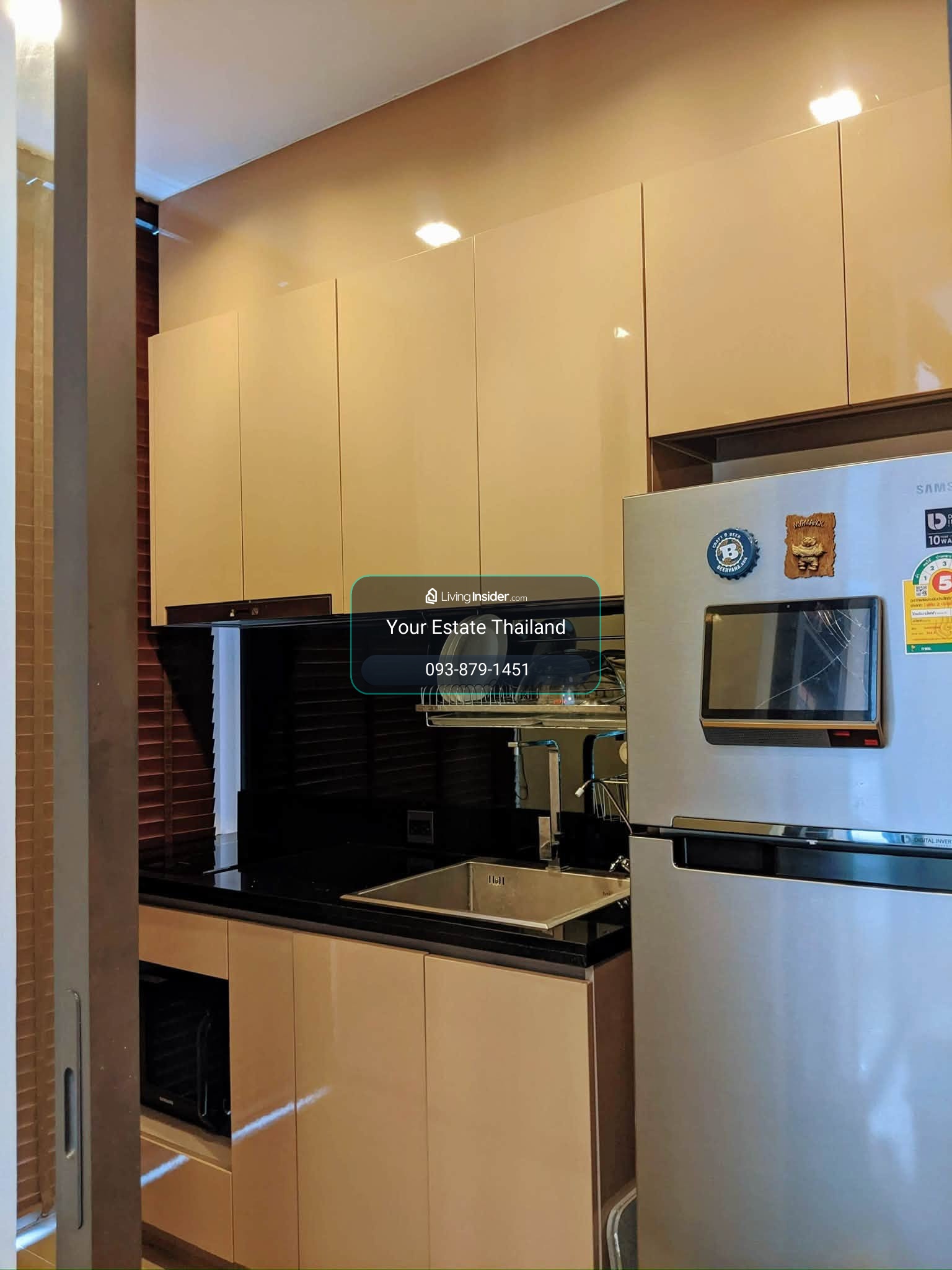 The Line Sukhumvit 71 คอนโด 1 ห้องนอน เฟอร์นิเจอร์ครบครัน พร้อมให้เช่า  – รูปที่ 3