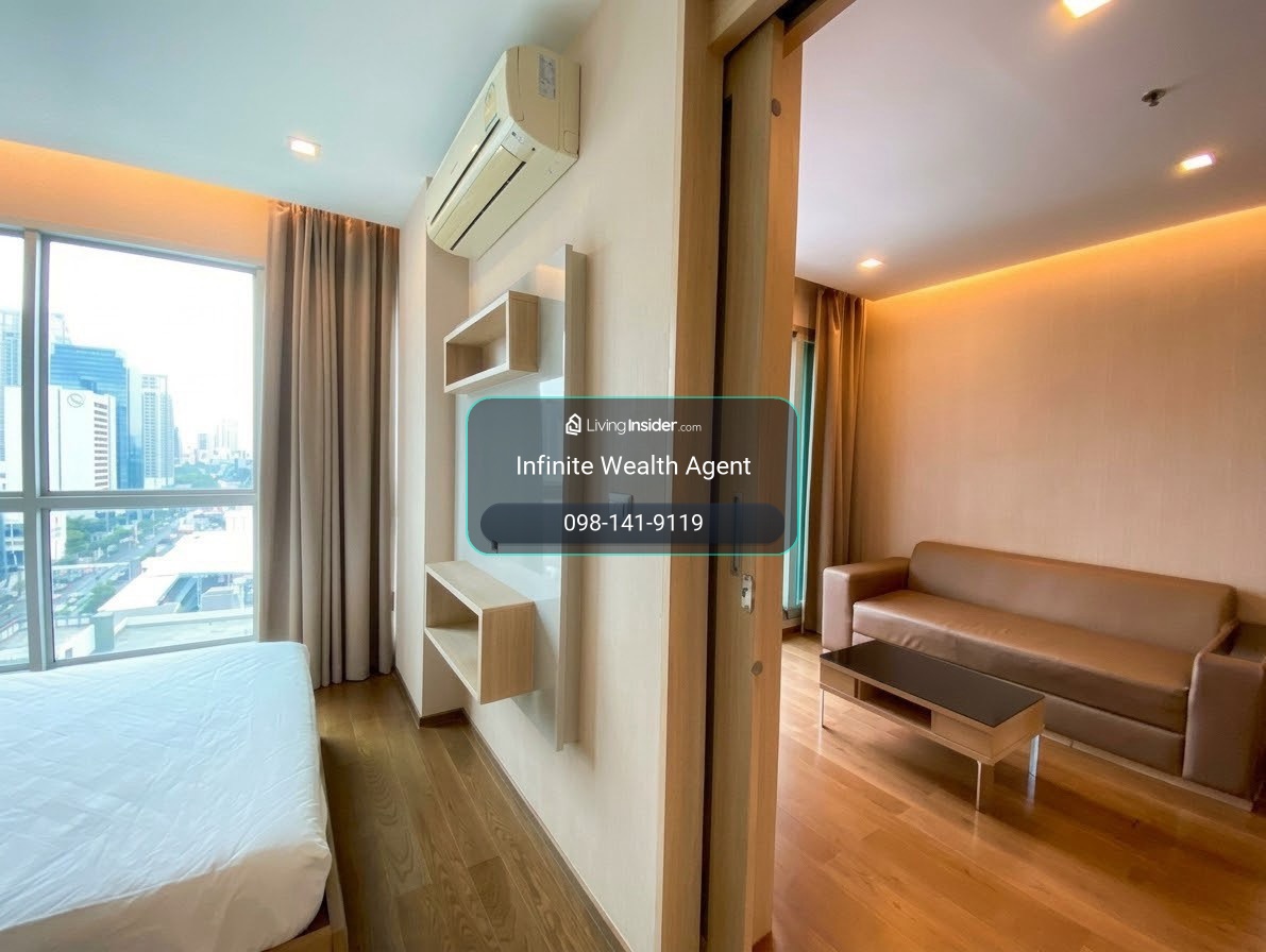 ✨ วิวเมืองโล่งไม่บล็อก! The Address Asoke | ชั้นสูง 1 นอน 45 ตร.ม. ครัวกว้าง ใกล้ MRT เพชรบุรี เพียง 25k/ด. • ว่างพร้อมอยู่ นัดชมห้องฟรี! – รูปที่ 3