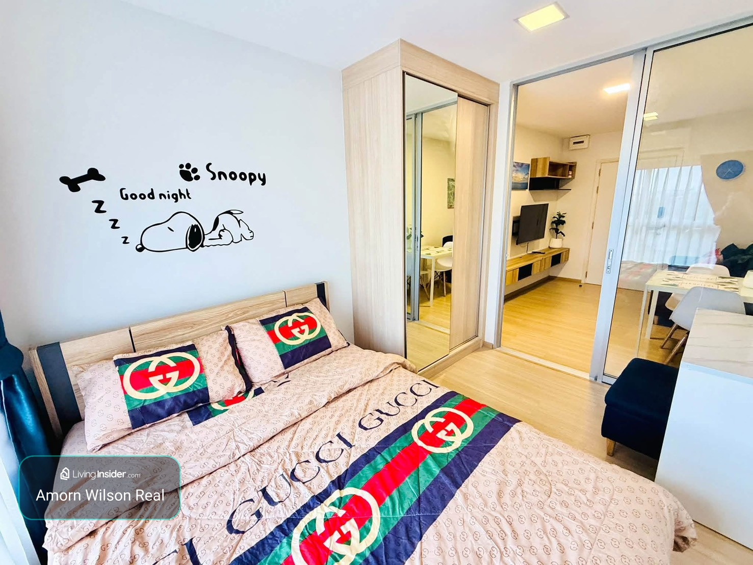 🏡 For rent 𝗣𝗟𝗨𝗠 𝗖𝗢𝗡𝗗𝗢 𝗥𝗔𝗡𝗚𝗦𝗜𝗧 𝗙𝗥𝗘𝗦𝗛 | Building A, 4th floor | Outside view 🌿 | Fully furnished | Near 7-Eleven ✨ – รูปที่ 2