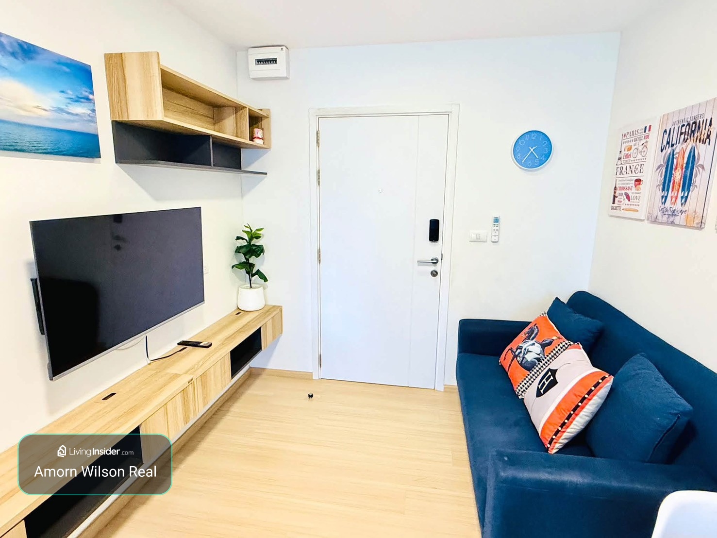 🏡 For rent 𝗣𝗟𝗨𝗠 𝗖𝗢𝗡𝗗𝗢 𝗥𝗔𝗡𝗚𝗦𝗜𝗧 𝗙𝗥𝗘𝗦𝗛 | Building A, 4th floor | Outside view 🌿 | Fully furnished | Near 7-Eleven ✨ – รูปที่ 4