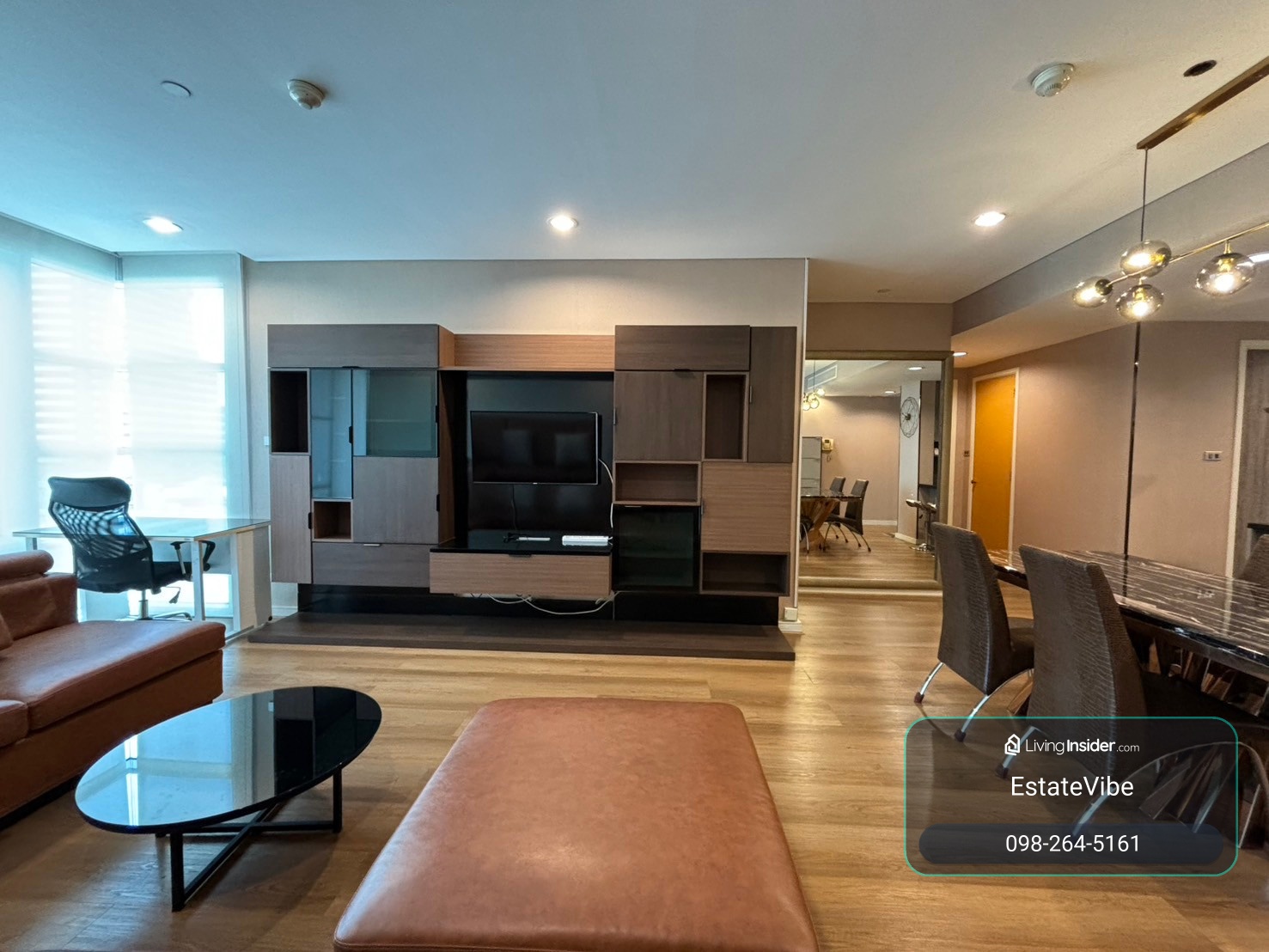 🐶Pet-Friendly🐱 📍For Rent ✨Fullerton✨ 2 beds, 2 baths, size 105 sqm, Near BTS Thonglor (0.5 km), Tel.0982645161 – รูปที่ 3
