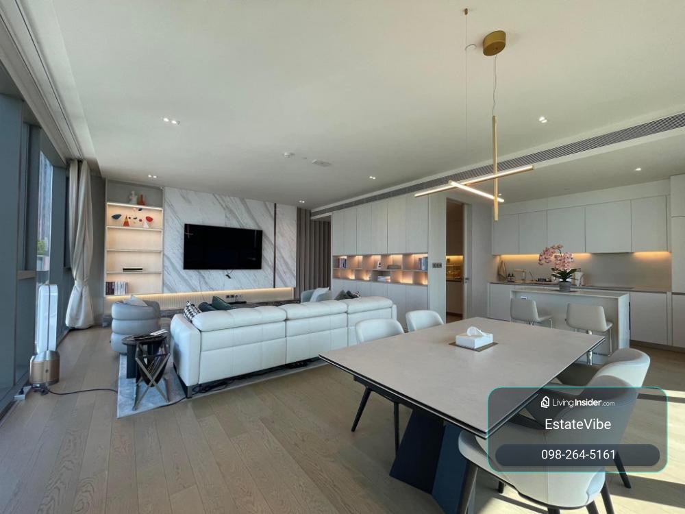 🐶Pet-Friendly🐱 📍For Rent ✨The Strand Thonglor✨ 3 beds, 3 baths, size 185 sqm, High floor, Near BTS Thonglor (0.2 km), Tel.0982645161 – รูปที่ 2