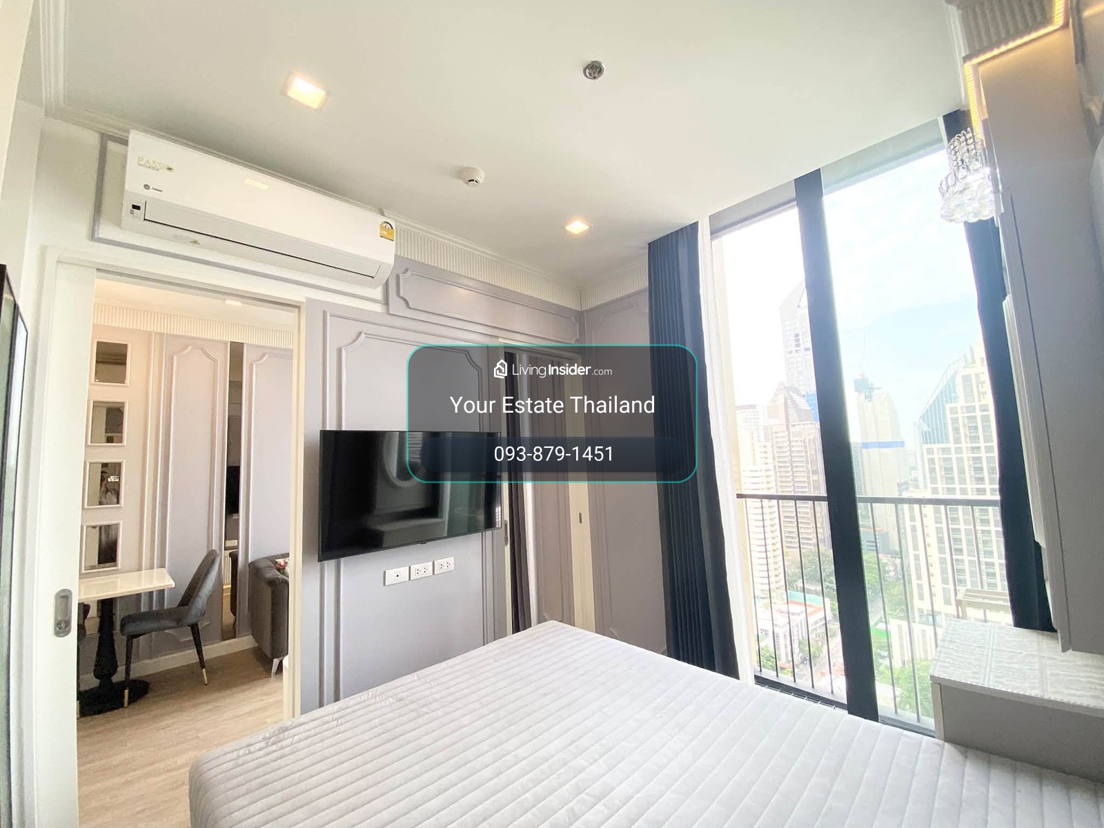 Noble state 39 คอนโดห้อง Built-in สวยดูดี วิวสวน ทำเลดี ว่างพร้อมให้เช่า – รูปที่ 3