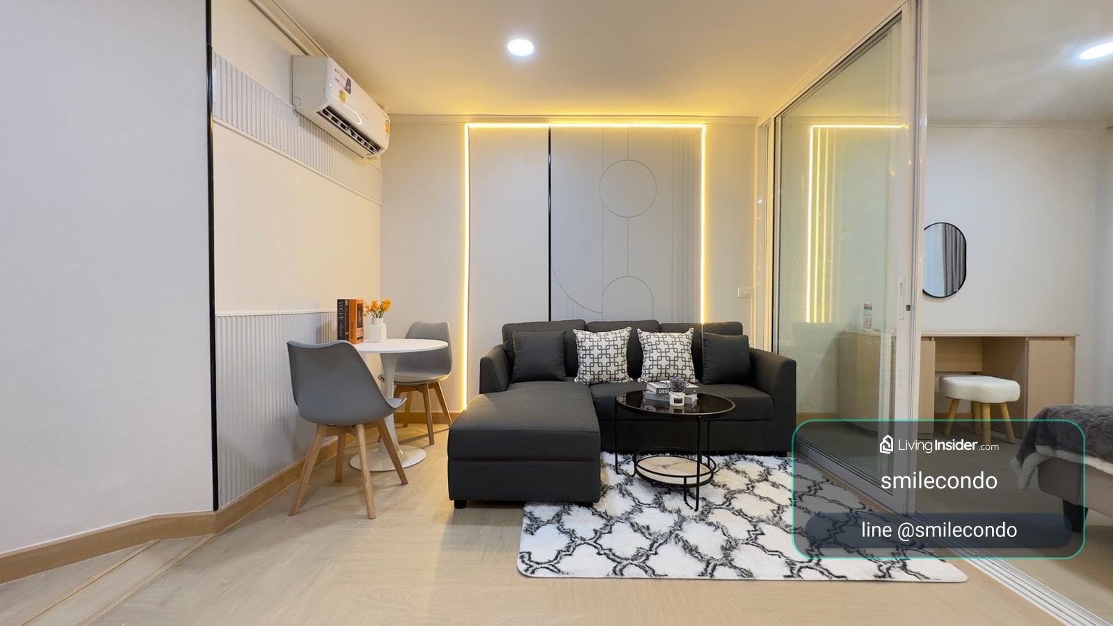 🌿 ฟรีเฟอร์ 🌿 อยากได้ห้องใหญ่ แต่ราคาเบากระเป๋า ต้องห้องนี้! 🏡 คอนโดบดินทร์สวีทโฮม พื้นที่กว้างถึง 36 ตร.ม. โปร่งสบาย ไม่อึดอัด ✨✨ – รูปที่ 2
