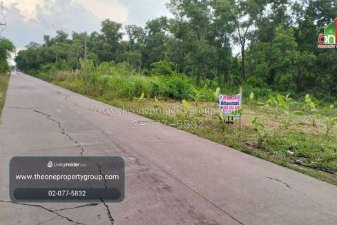 ที่ดินเปล่า 87 ตรว. ซอยนานาการ์เด้นท์  ถนนกำแพงเพชร 6       ◾ ถนนเลียบคลองเปรมประชากร เมืองปทุมธานี ปทุมธานี – รูปที่ 4