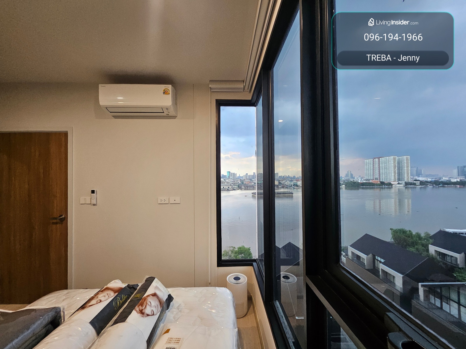 2 Bed วิวแม่น้ำทุกมุม 🌊ห้องใหม่แกะกล่อง มีอ่างอาบน้ำ  – รูปที่ 2