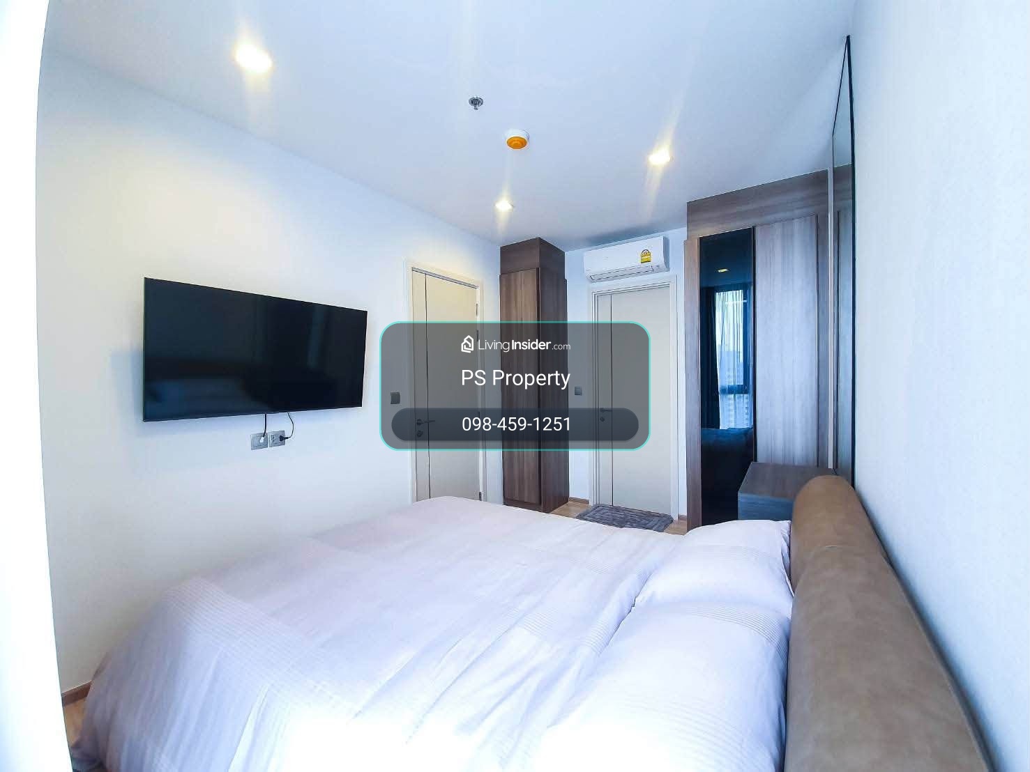 ให้เช่า 📍 THE LINE Phahon - Pradipat 📍 เฟอร์นิเจอร์ และ เครื่องใช้ไฟฟ้าครบ ใกล้ BTS สะพานควาย – รูปที่ 3
