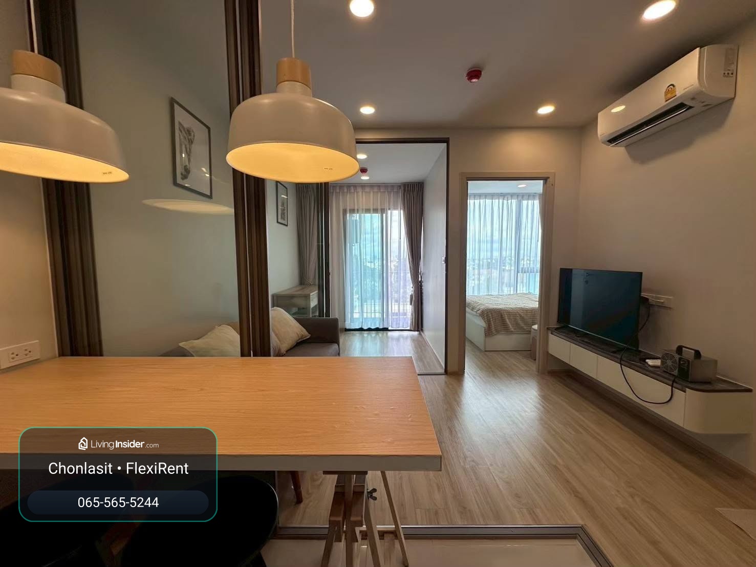 🏡 1 Bed Plus ขนาด 34 ตร.ม. ชั้น 7 | ESQUE SUKHUMVIT 101/1 – รูปที่ 2
