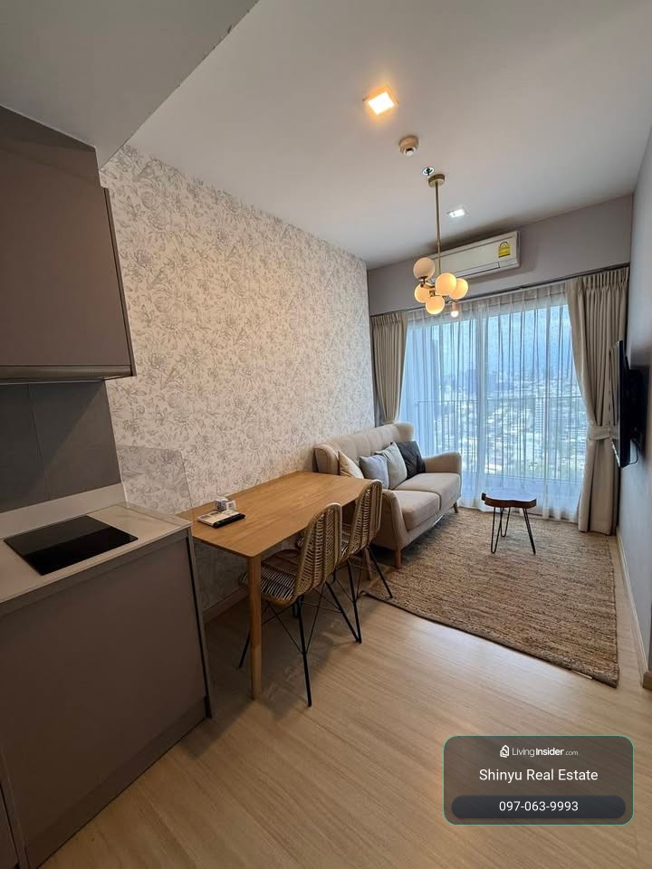 ให้เช่าคอนโด Whizdom Connect Sukhumvit - 1 ห้องนอน 1 ห้องน้ำ - 30 ตร.ม. - เช่า 17,000 บาท/เดือน [JZr2610008]  – รูปที่ 3