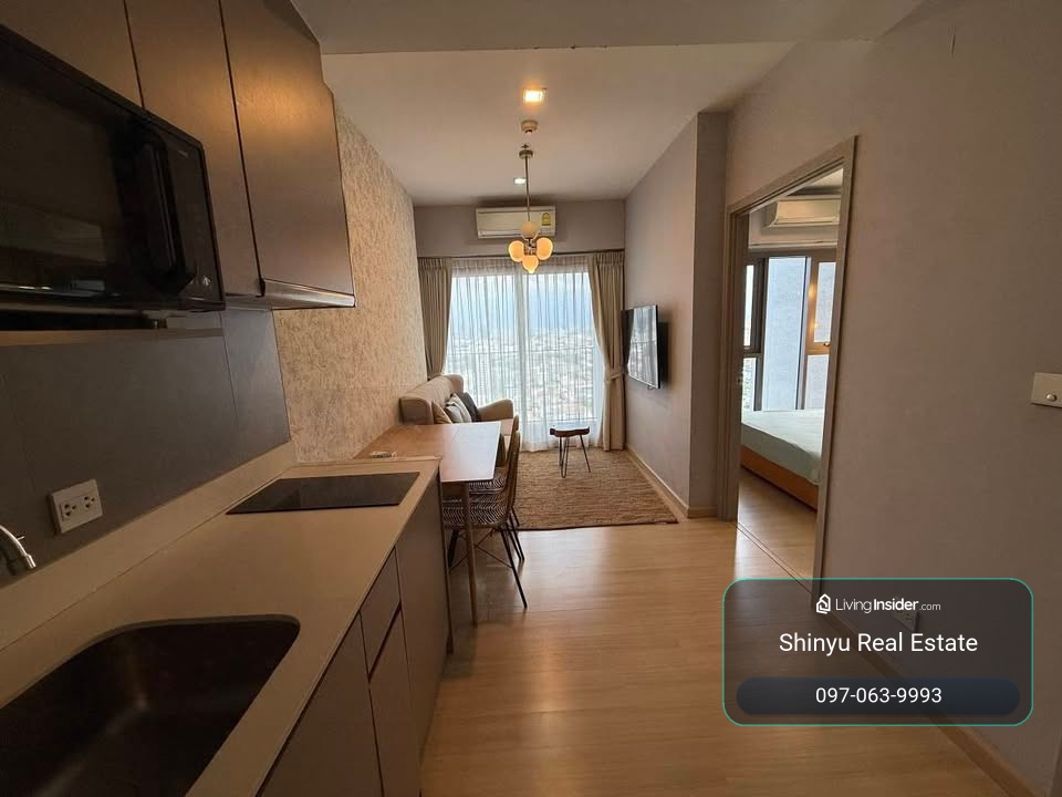ให้เช่าคอนโด Whizdom Connect Sukhumvit - 1 ห้องนอน 1 ห้องน้ำ - 30 ตร.ม. - เช่า 17,000 บาท/เดือน [JZr2610008]  – รูปที่ 2