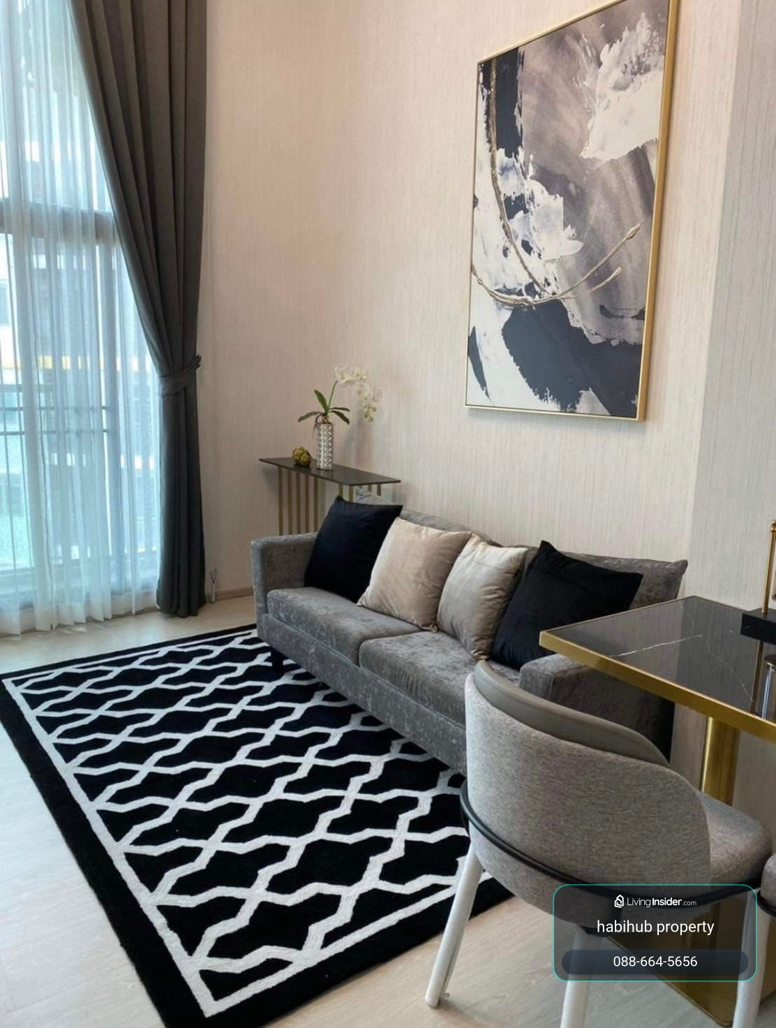 🏠✨ ไนท์บริดจ์ พหลโยธิน - อินเตอร์เชนจ์ (KnightsBridge Phaholyothin - Interchange) | ขายคอนโด Duplex 1 ห้องนอน (HBH-LP-59) – รูปที่ 3