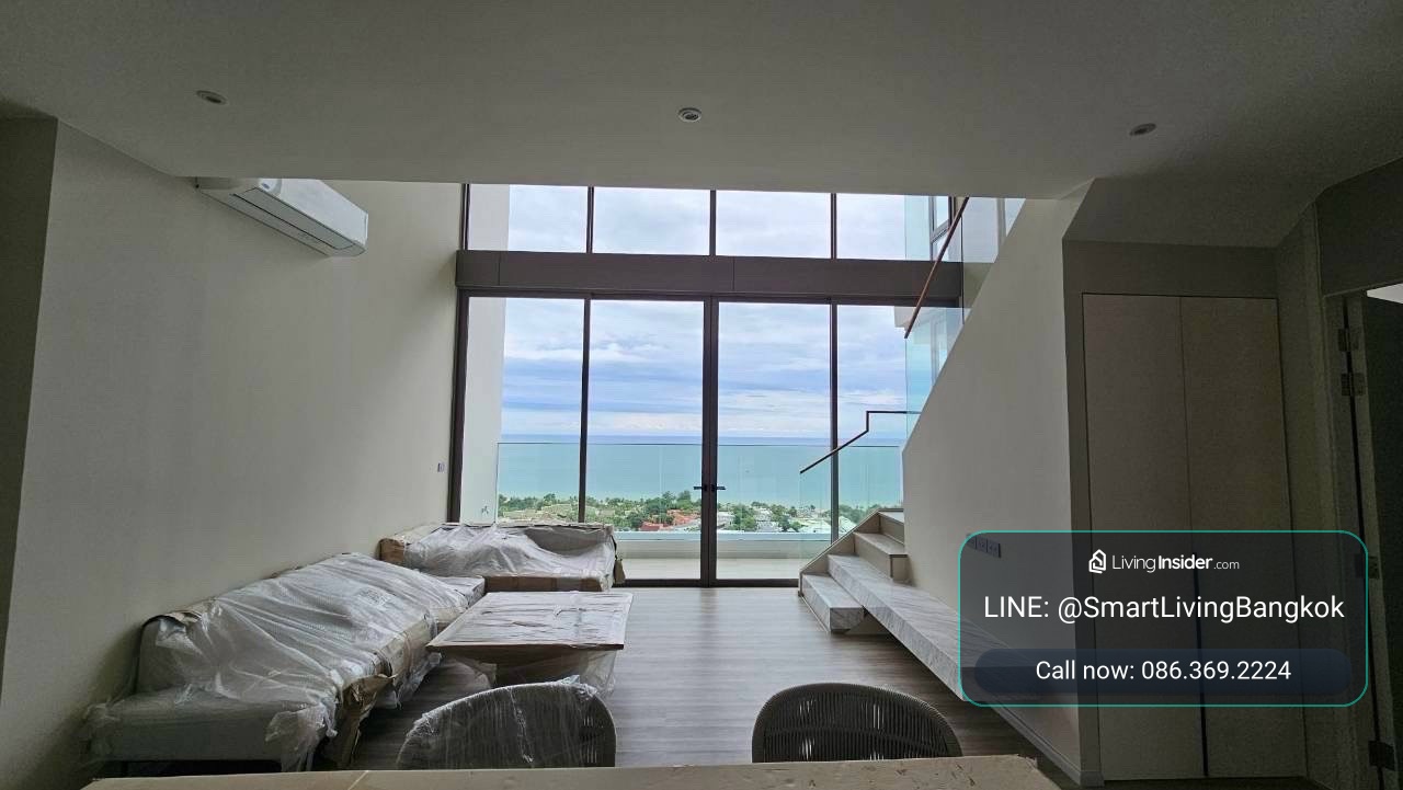 Duplex Penthouse วิวทะเลหัวหิน พร้อมสัมผัสการพักผ่อนสไตล์รีสอร์ต ใกล้แหล่งไลฟ์สไตล์สำคัญ – รูปที่ 3