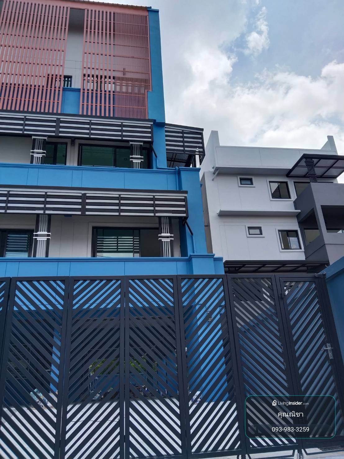 HR3850ให้เช่า บ้านเดี่ยว / โฮมออฟฟิศ 4 ชั้น 480 ตร.ม. ทำเลทองระหว่าง MRT สุทธิสาร - MRT ห้วยขวาง จอดรถ 10 คัน พร้อมเข้าอยู่ตุลาคมนี้ – รูปที่ 4
