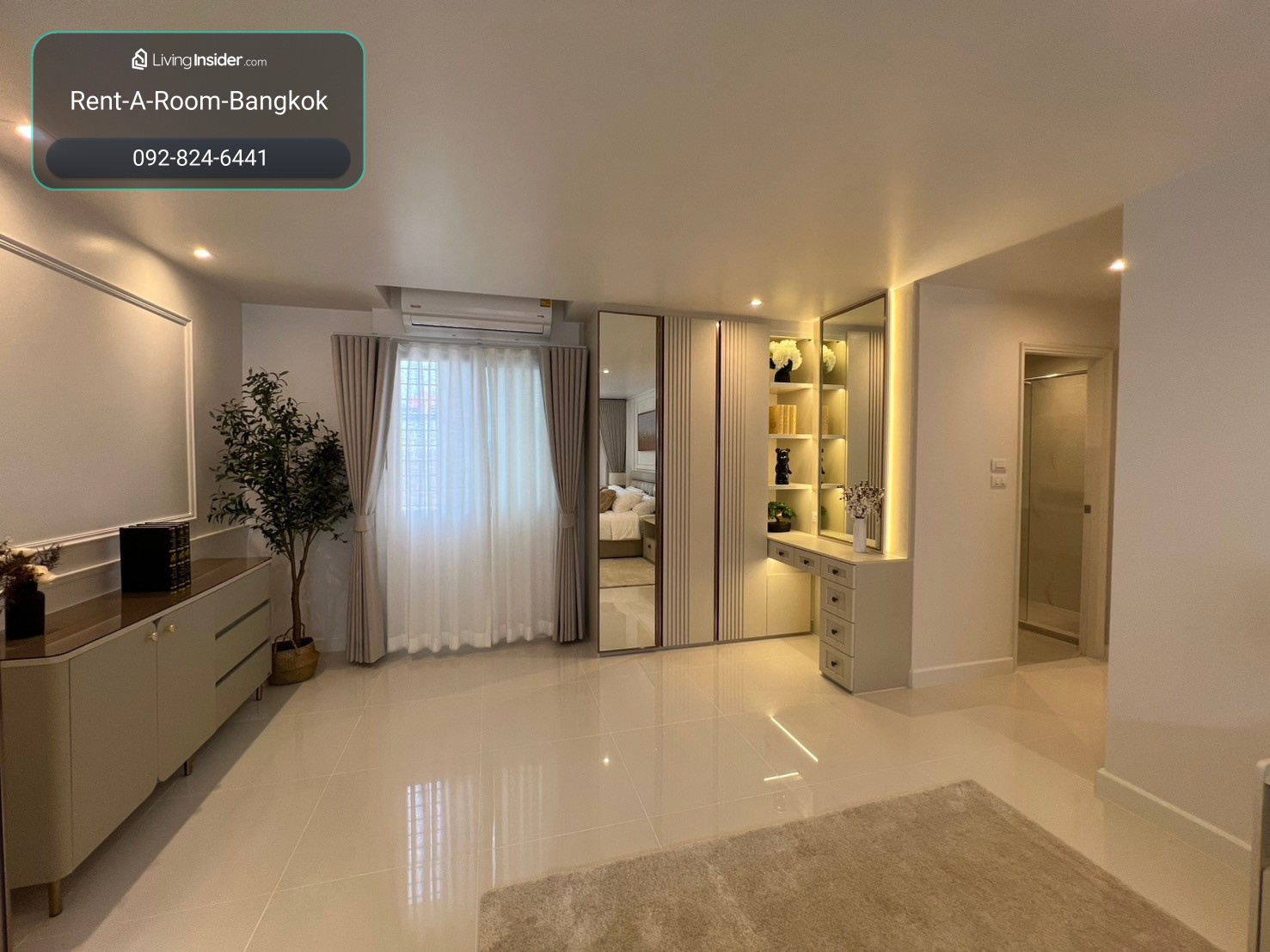 Belle park residence, 98 sqm 2 bed 2 bath, floor 17, 60,000 thb  – รูปที่ 3