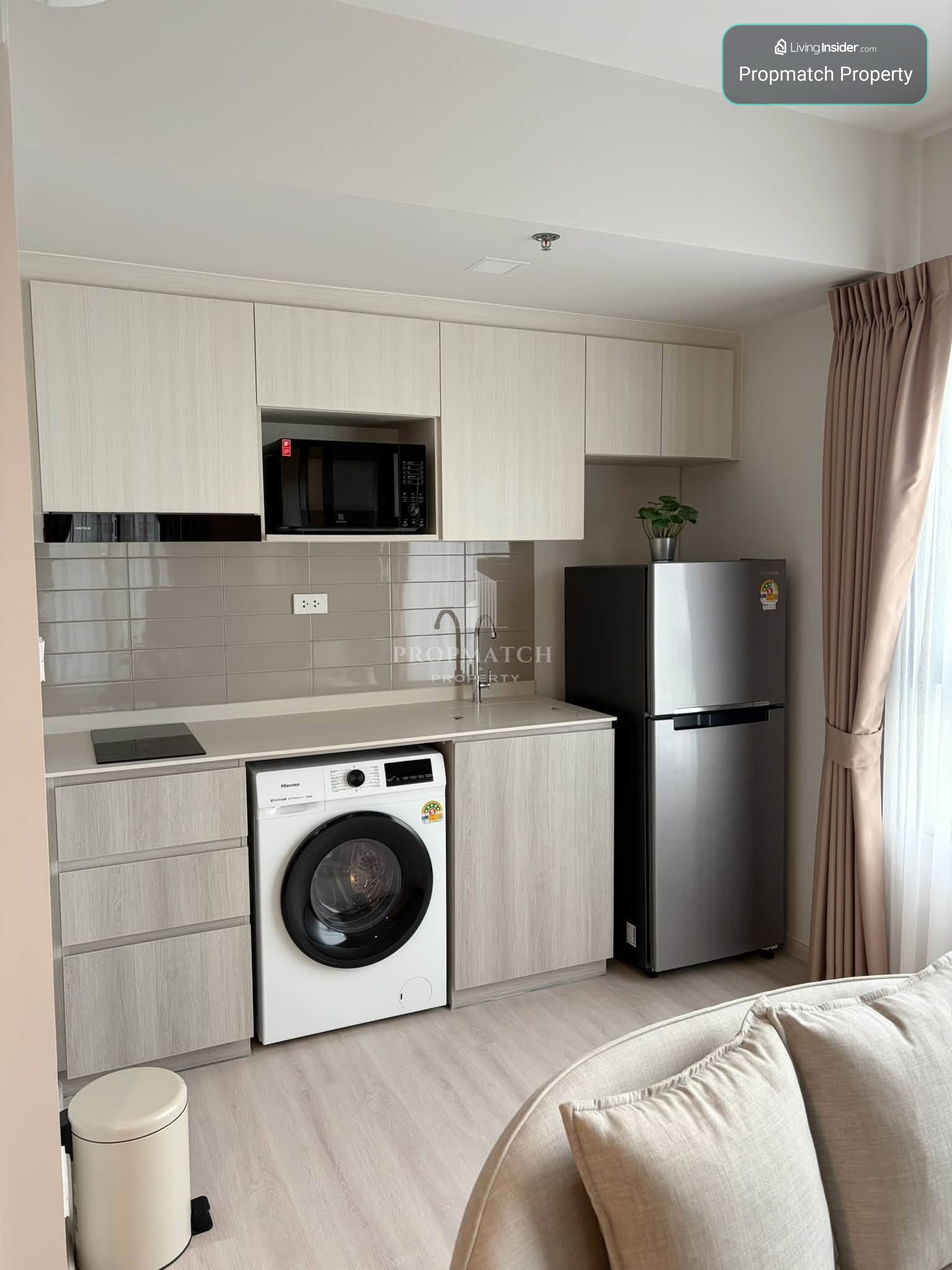 ✨Flash Deal ✨COBE Ratchada-Rama 9 ( 1Bed 1Bath 40.71SQM.) พร้อมอยู่ ! เพียง 27,000 บาทต่อเดือน Tel.0981315848@propmatch  – รูปที่ 3