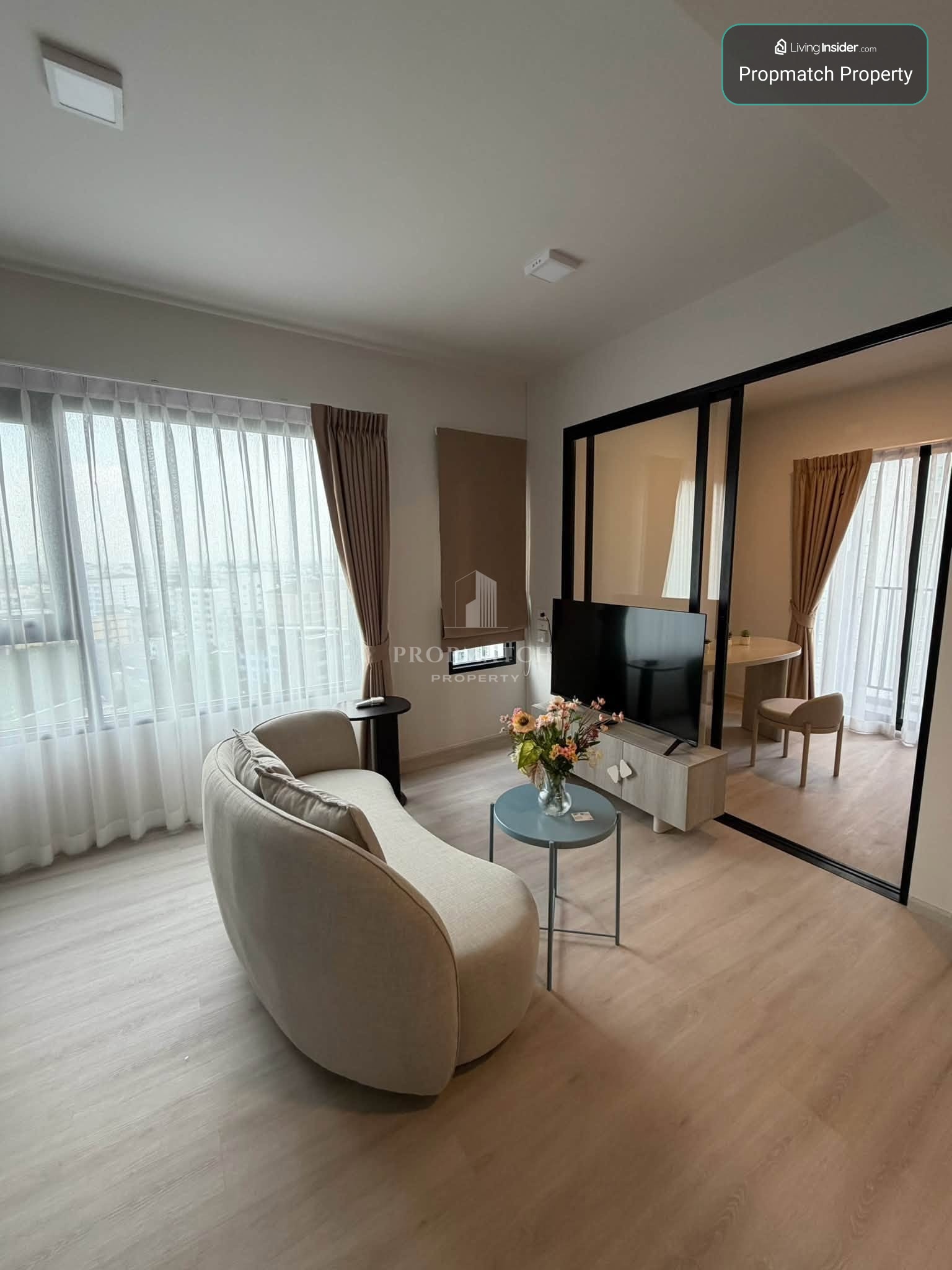 ✨Flash Deal ✨COBE Ratchada-Rama 9 ( 1Bed 1Bath 40.71SQM.) พร้อมอยู่ ! เพียง 27,000 บาทต่อเดือน Tel.0981315848@propmatch  – รูปที่ 2