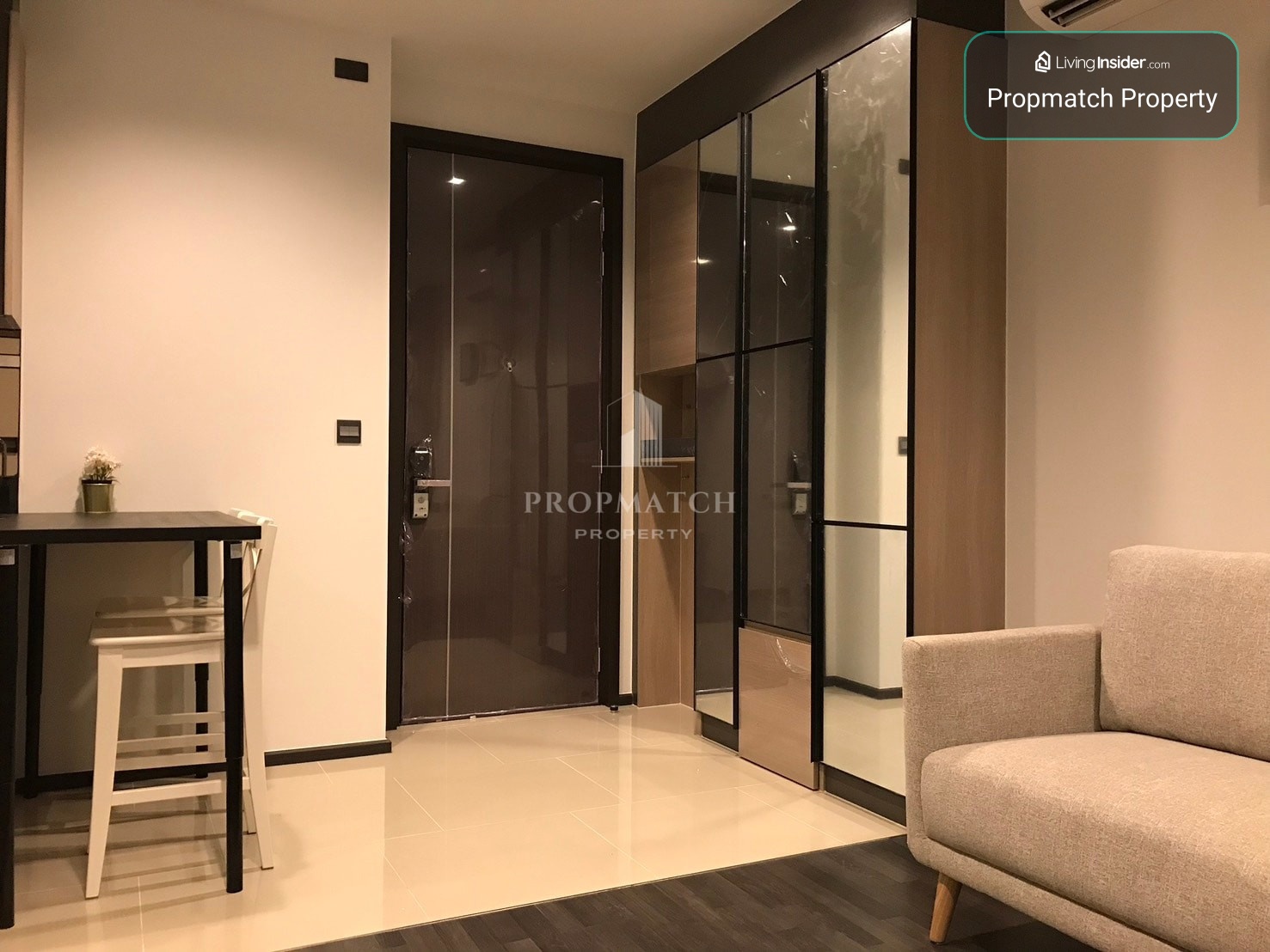 ✨Flash Deal ✨THE LINE Asoke-Ratchada ( 2Bed 1Bath 46.25SQM.) พร้อมอยู่ ! เพียง 27,000 บาทต่อเดือน Tel.0981315848@propmatch  – รูปที่ 4