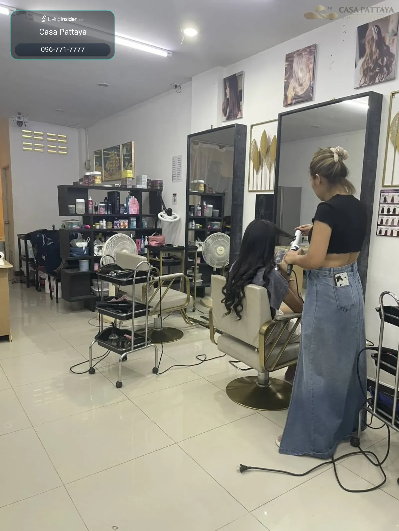 เซ้งร้านเสริมสวย ทำเลดี พัทยาใต้ (ใกล้วัดชัยมงคล) – รูปที่ 2