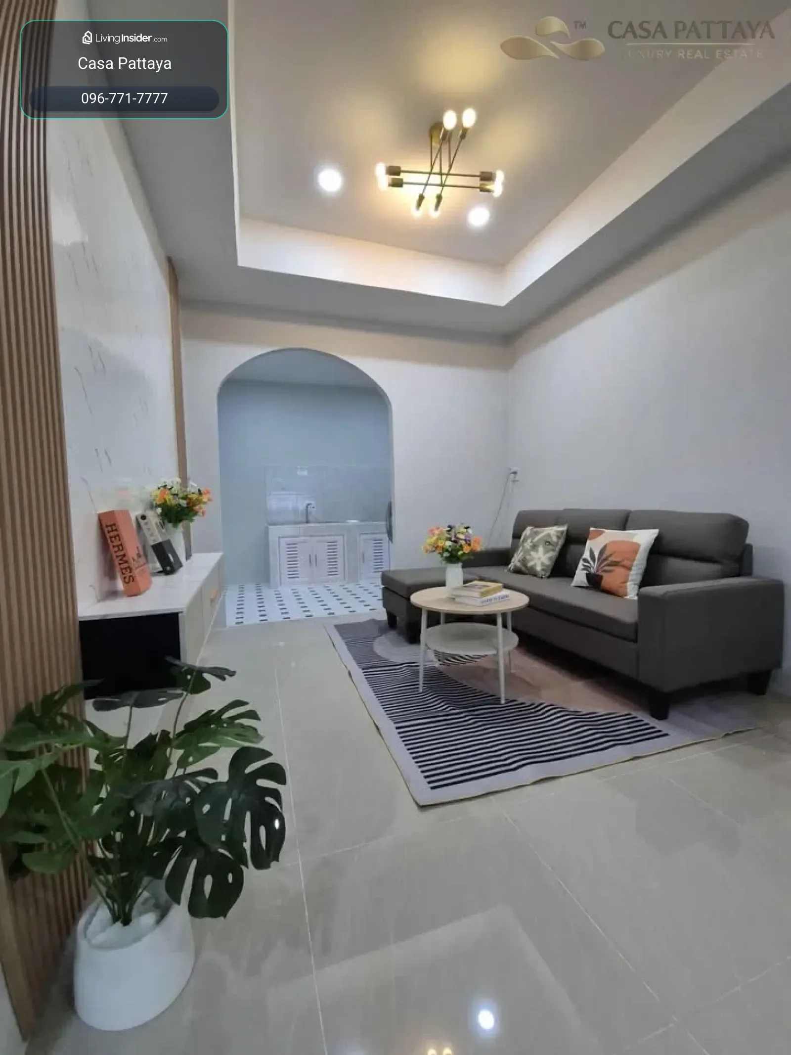 Fully Furnished Single-Story Townhouse for Sale – Soi Nern Plub Waan – รูปที่ 2