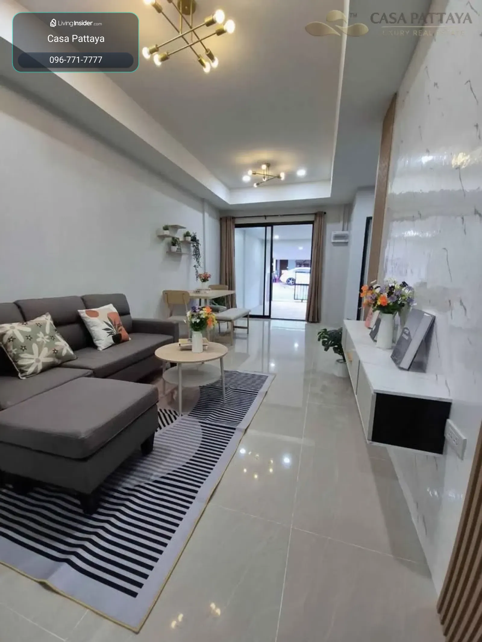 Fully Furnished Single-Story Townhouse for Sale – Soi Nern Plub Waan – รูปที่ 3