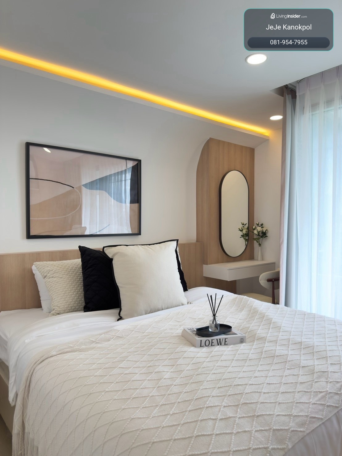 sell !! Condo City Villa (City Villa) Lat Phrao 130 with full furniture. – รูปที่ 2