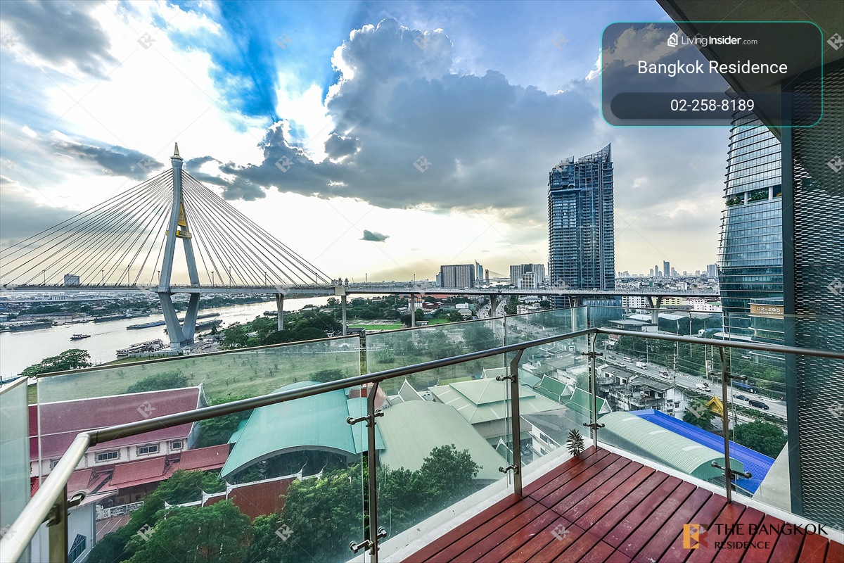 💎Exclusive Unit 🔥 ขาย The Pano Rama 3 วิวแม่น้ำ เฟอร์นิเจอร์ครบ ห้องใหญ่ 100+ ตร.ม. ✨🌊 เพียง 116K/ตร.ม. 2BR 107.32 sq.m. 12.5MB ใกล้ BTS ช่องนนทรี – รูปที่ 3