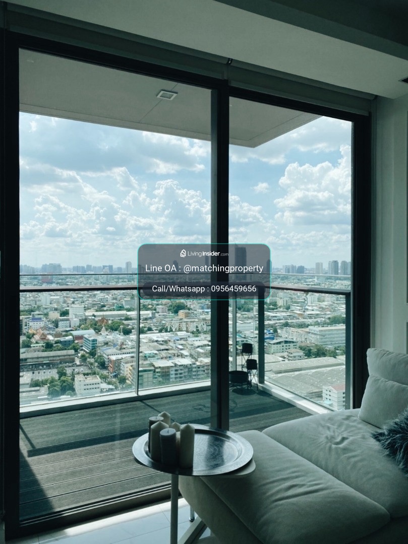 2-Bed Starview Condo for Rent/Sale. Private Lift, High floor, River view.  – รูปที่ 3