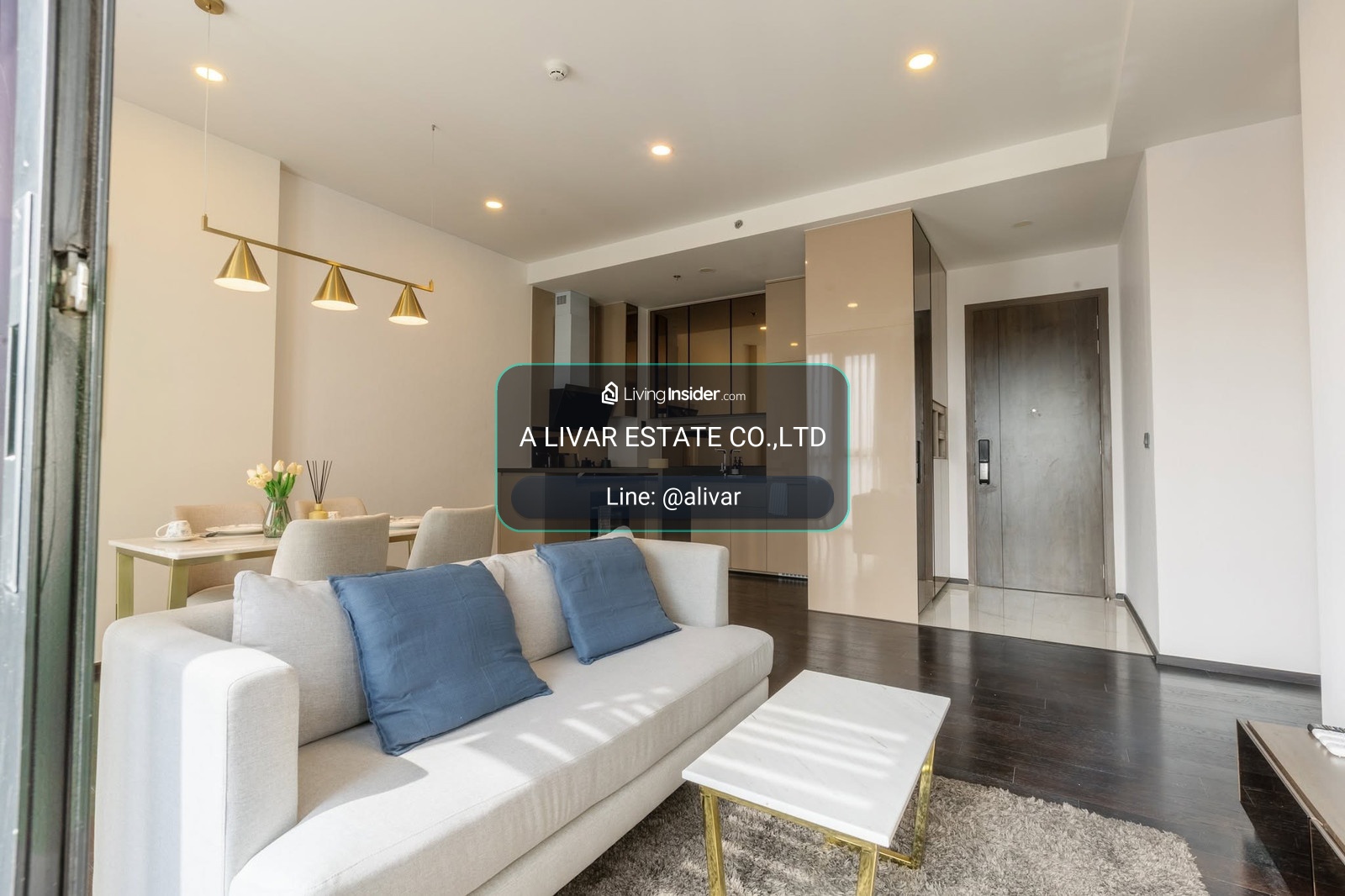 RC101126 Condo 2 beds for rent at Park Origin Thonglor ใกล้ BTS ทองหล่อ  – รูปที่ 2