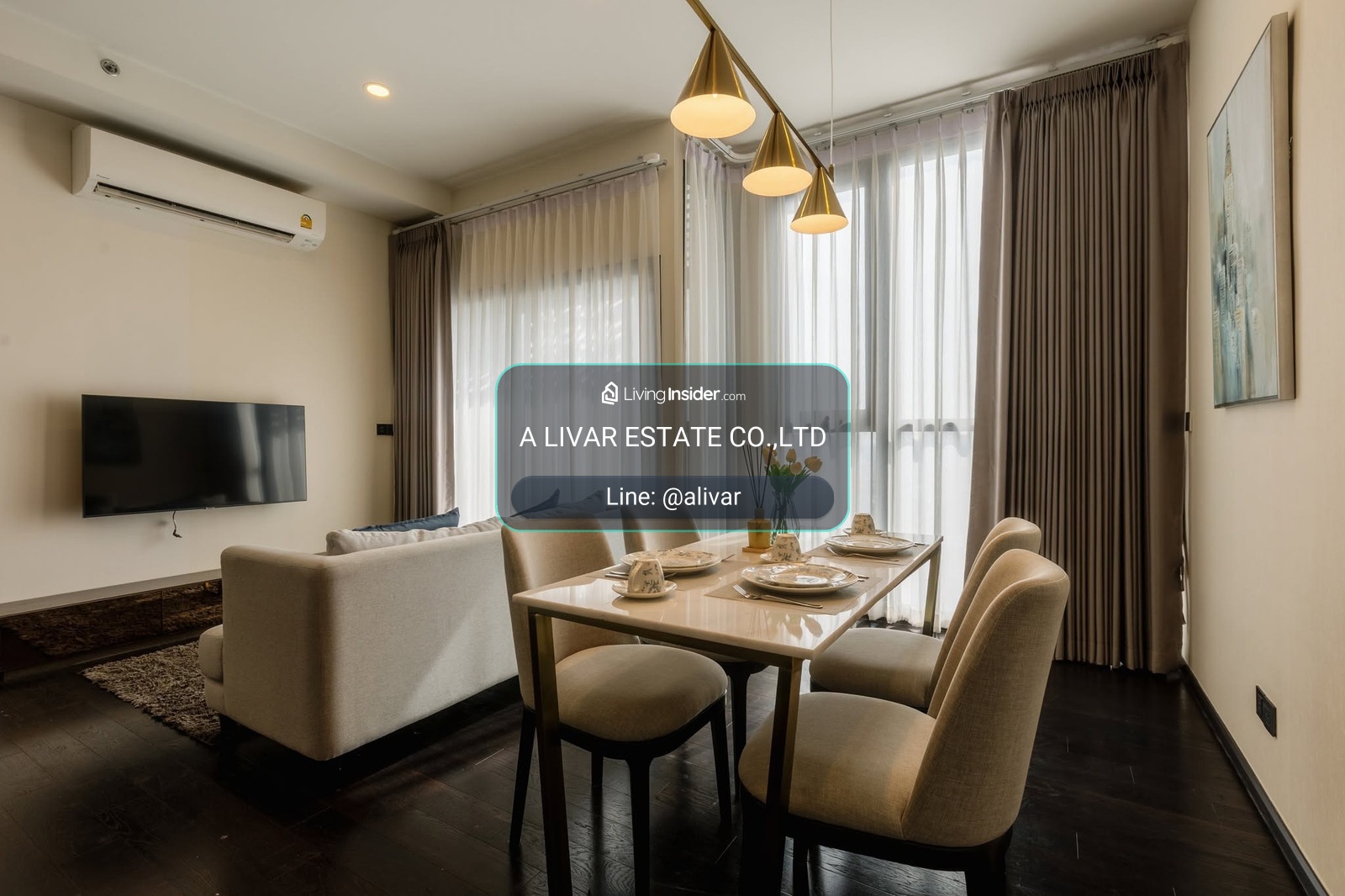 RC101126 Condo 2 beds for rent at Park Origin Thonglor ใกล้ BTS ทองหล่อ  – รูปที่ 3