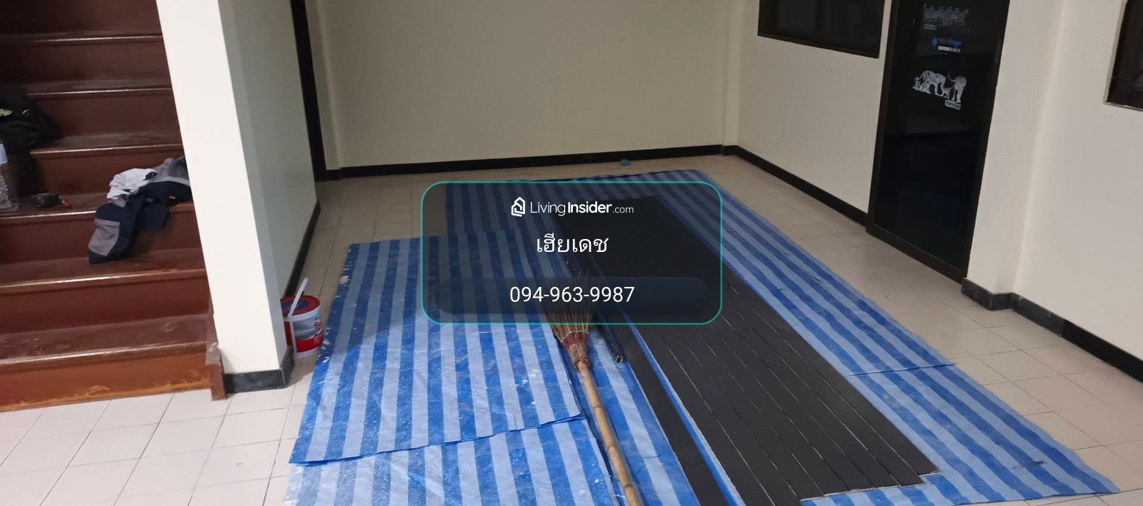 House for rent, Lat Phrao, at the entrance of the alley there is a skytrain. Walk in and out 30 meters. The house is newly decorated and painted. Get a pet And the water doesnt flood the house. – รูปที่ 3