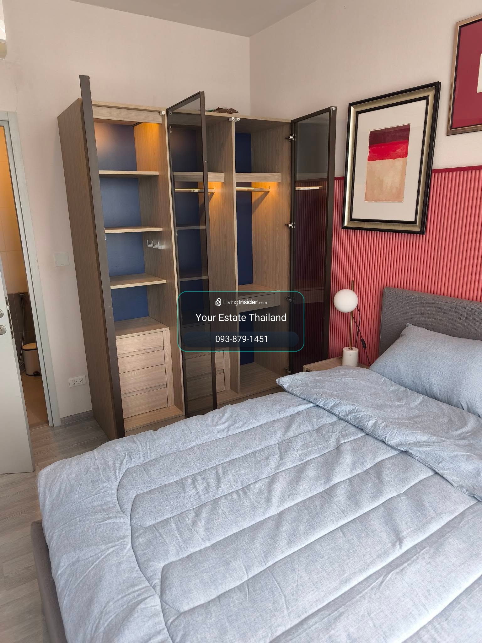 XT Ekamai คอนโด ห้องสวย ตกเเต่ง Built-in เฟอร์นิเจอร์ครบ ว่างพร้อมให้เช่า – รูปที่ 3
