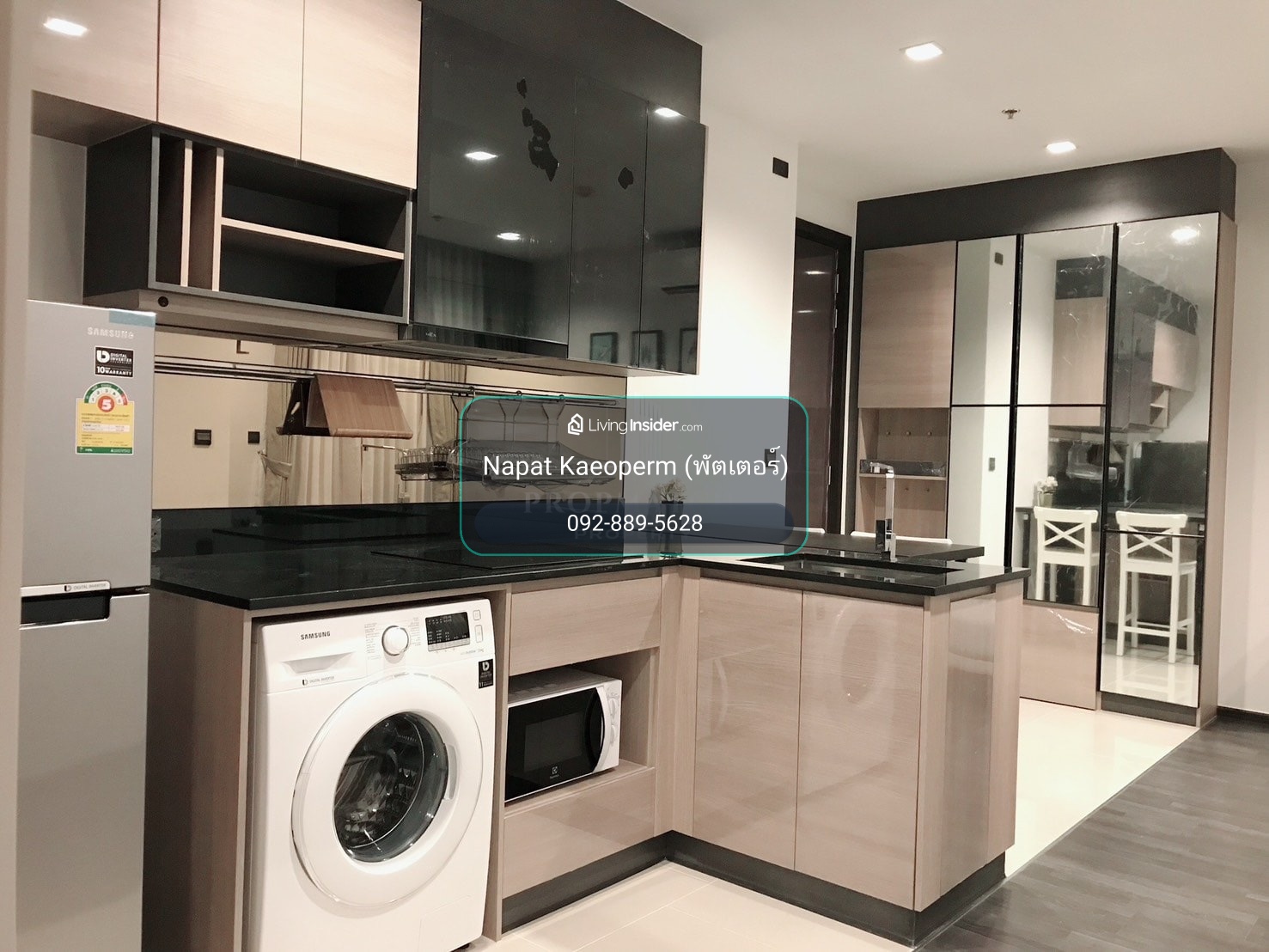🔥Hot Deal🔥The line asoke ratchada ⭐️47 Sqm⭐️2B1B ⚡️27,000เท่านั้น  ติดห้างเซ็นทรัลพระราม9🔥 ติด Mrt พระราม9🔥 2 ห้องนอน 27,000 🔥 ราคาดีห้องกว้าง🔥 ⭐️ สนใจติดต่อพัตเตอร์ 0928895628 line plustor_ss⭐️ – รูปที่ 4