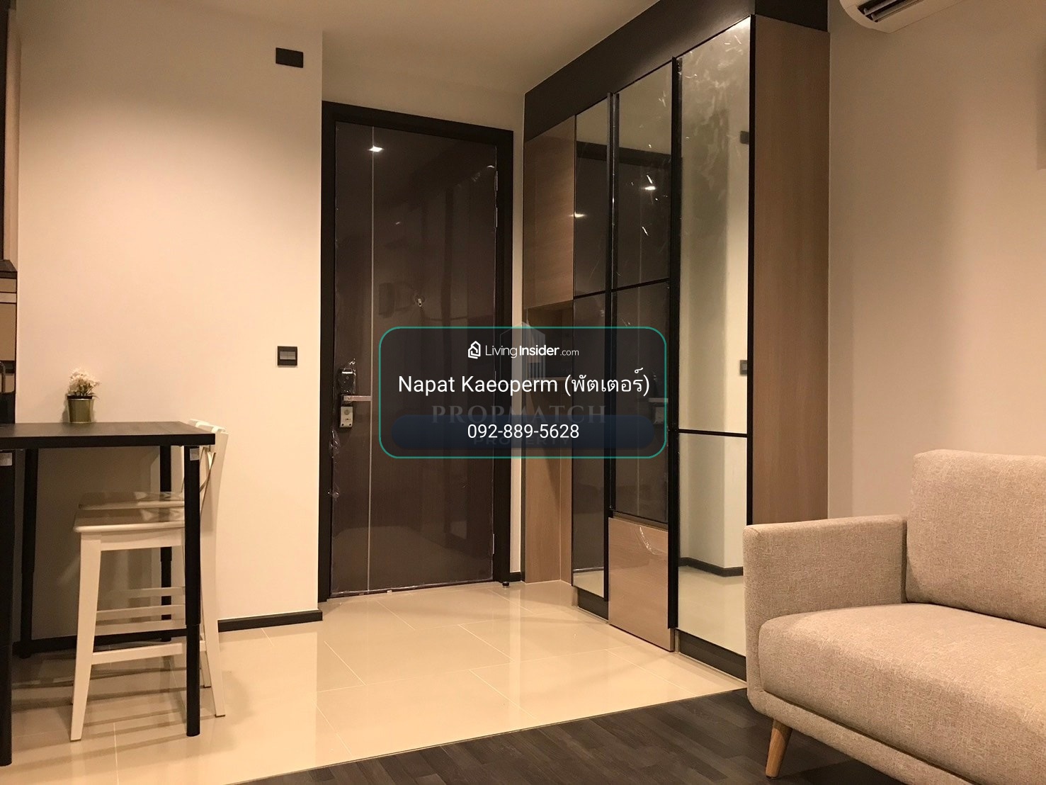 🔥Hot Deal🔥The line asoke ratchada ⭐️47 Sqm⭐️2B1B ⚡️27,000เท่านั้น  ติดห้างเซ็นทรัลพระราม9🔥 ติด Mrt พระราม9🔥 2 ห้องนอน 27,000 🔥 ราคาดีห้องกว้าง🔥 ⭐️ สนใจติดต่อพัตเตอร์ 0928895628 line plustor_ss⭐️ – รูปที่ 3