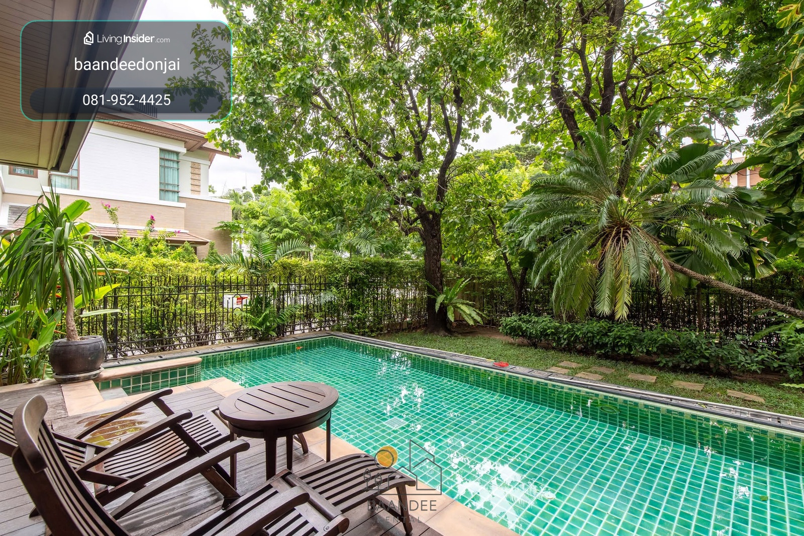 ให้เช่าบ้านหรู บ้านแสนสิริ สุขุมวิท 67 | 5 นอน สระส่วนตัว – รูปที่ 4