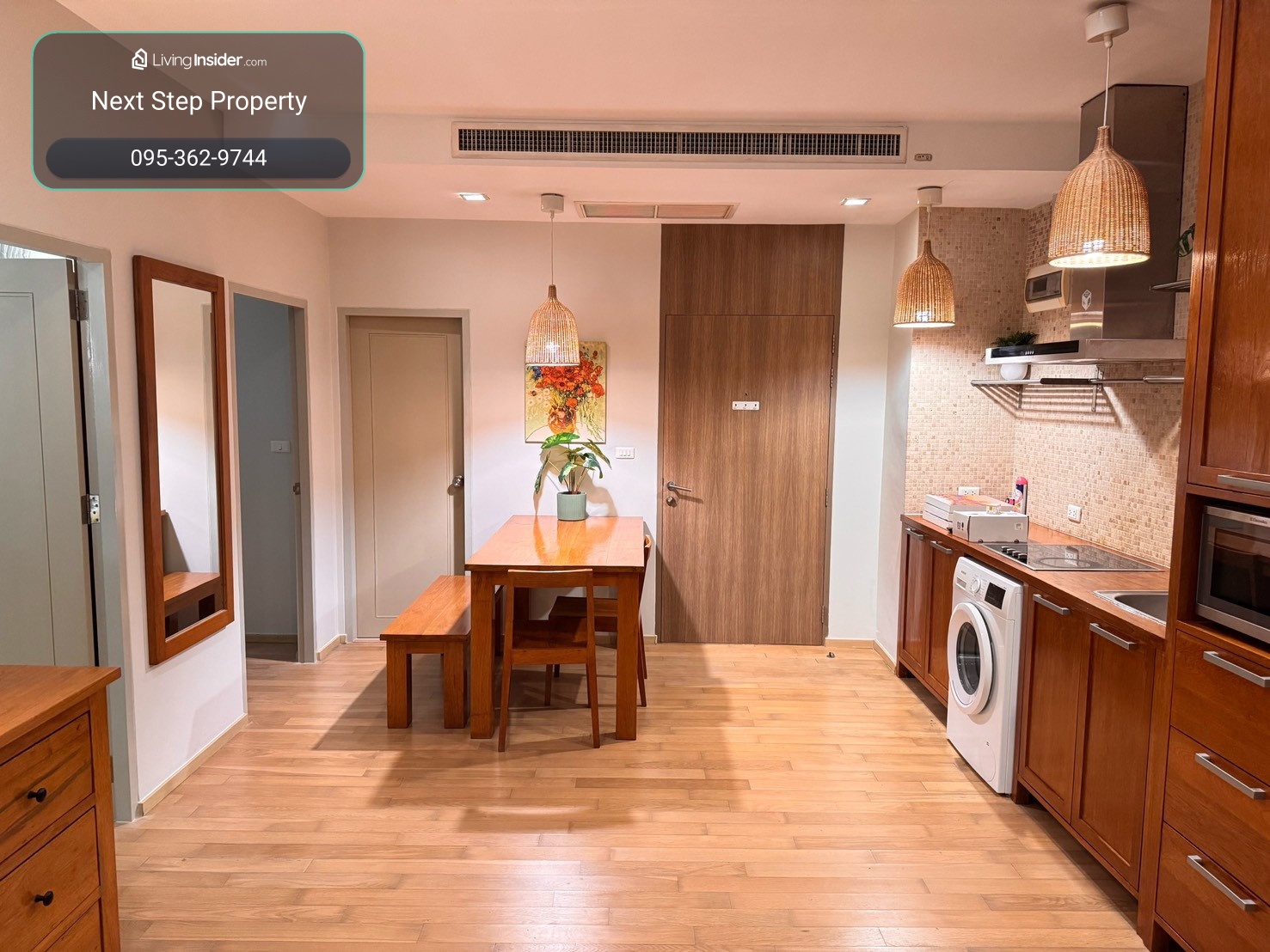 NSJ: Noble Reveal Ekkamai, 75 sq.m., 2 Bedrooms, 2 Bathrooms, For Rent , Rental Price THB 50,000/month – รูปที่ 4