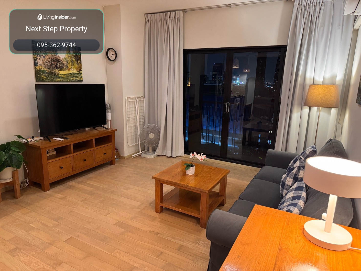 NSJ: Noble Reveal Ekkamai, 75 sq.m., 2 Bedrooms, 2 Bathrooms, For Rent , Rental Price THB 50,000/month – รูปที่ 2