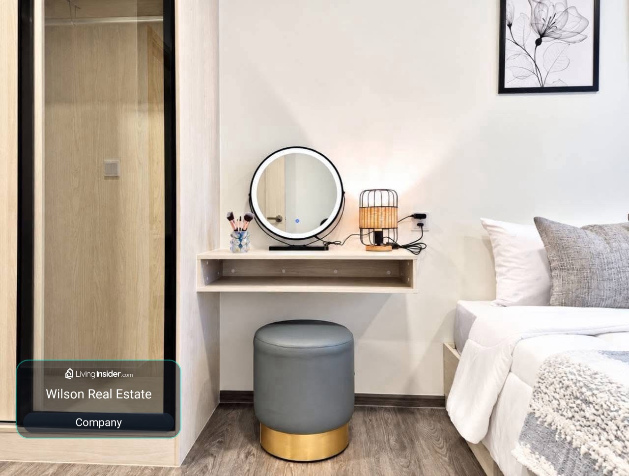 🏝️ 𝗞𝗔𝗩𝗘 𝗪𝗢𝗡𝗗𝗘𝗥𝗟𝗔𝗡𝗗 | ตึก D ชั้น 8 | 27.74 ตร.ม. | แยกห้องนั่งเล่นและห้องครัว ✨ – รูปที่ 3