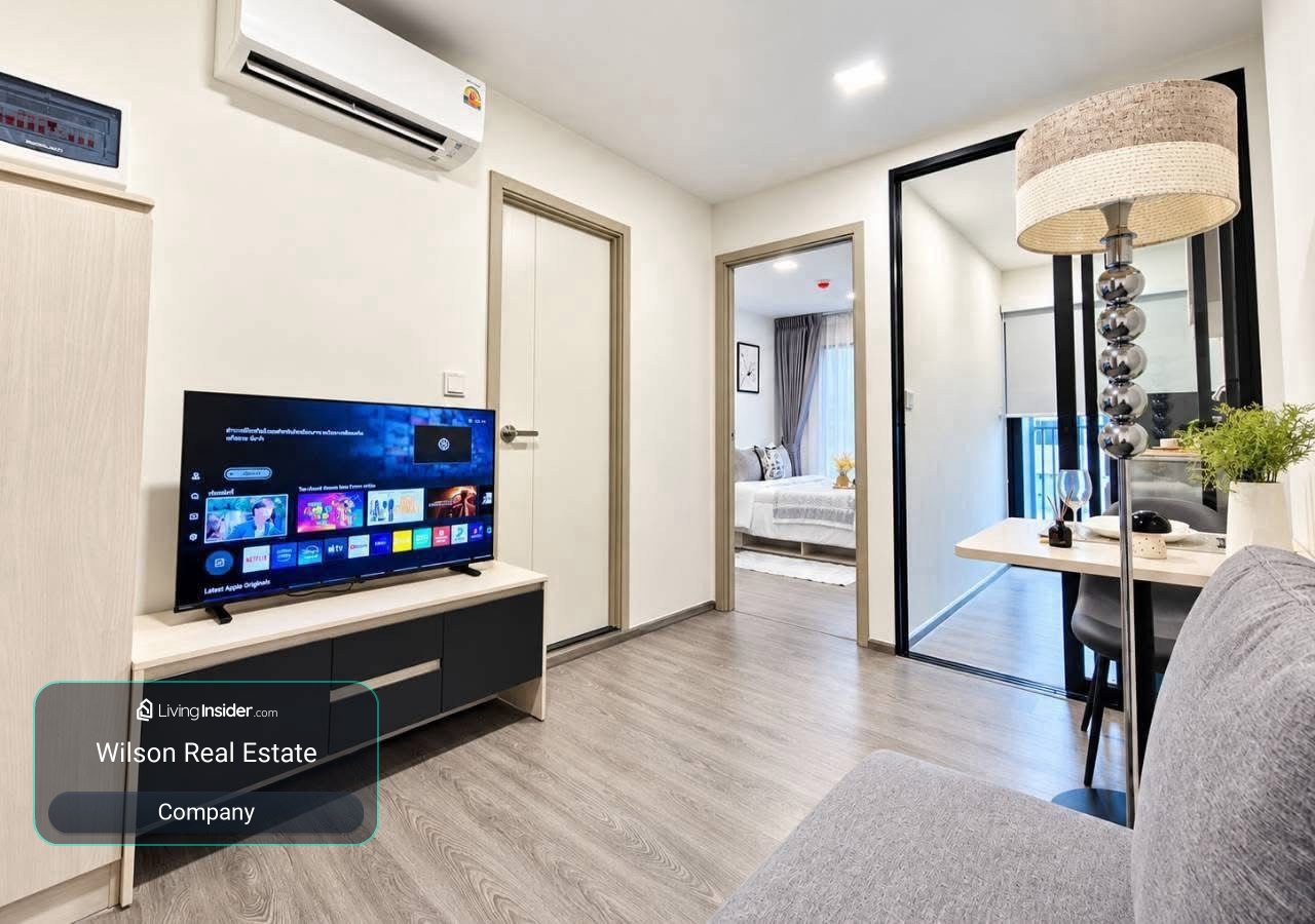🏝️ 𝗞𝗔𝗩𝗘 𝗪𝗢𝗡𝗗𝗘𝗥𝗟𝗔𝗡𝗗 | ตึก D ชั้น 8 | 27.74 ตร.ม. | แยกห้องนั่งเล่นและห้องครัว ✨ – รูปที่ 2