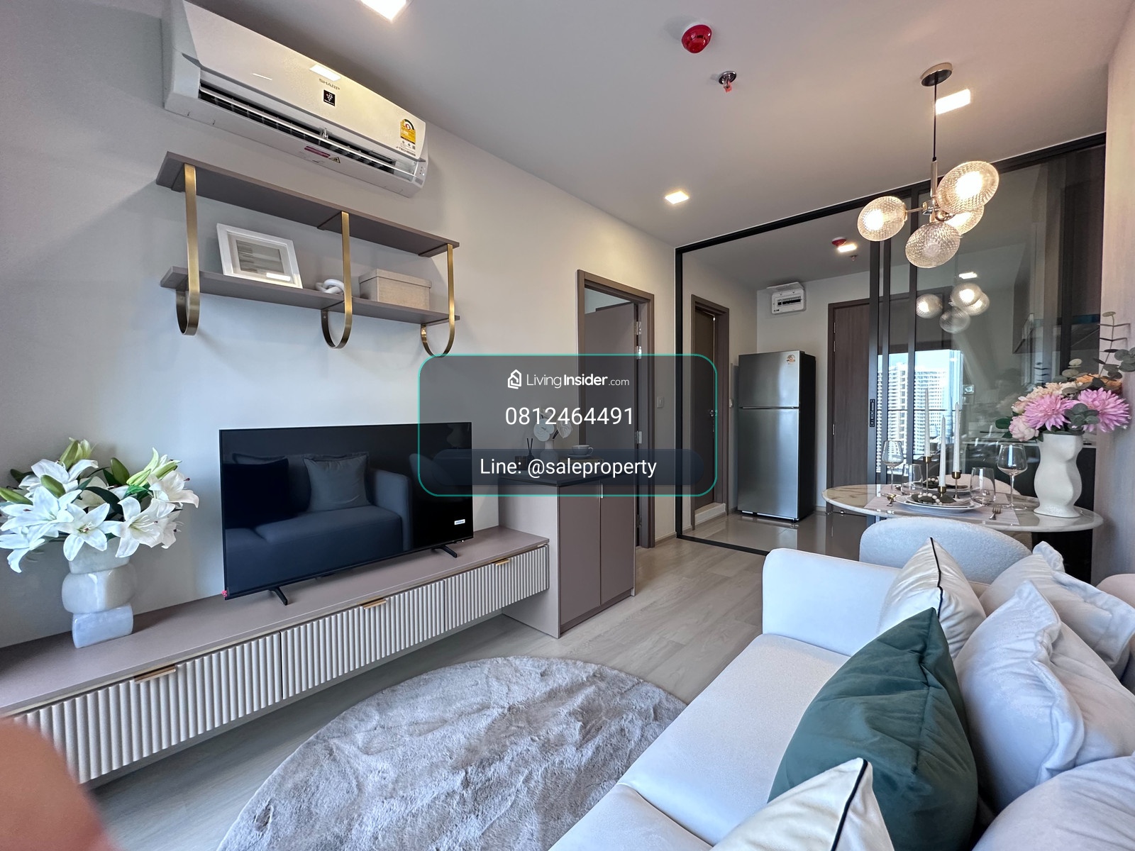 LIFE พหลฯ–ลาดพร้าว ห้องสวย พร้อมเฟอร์นิเจอร์ – รูปที่ 4