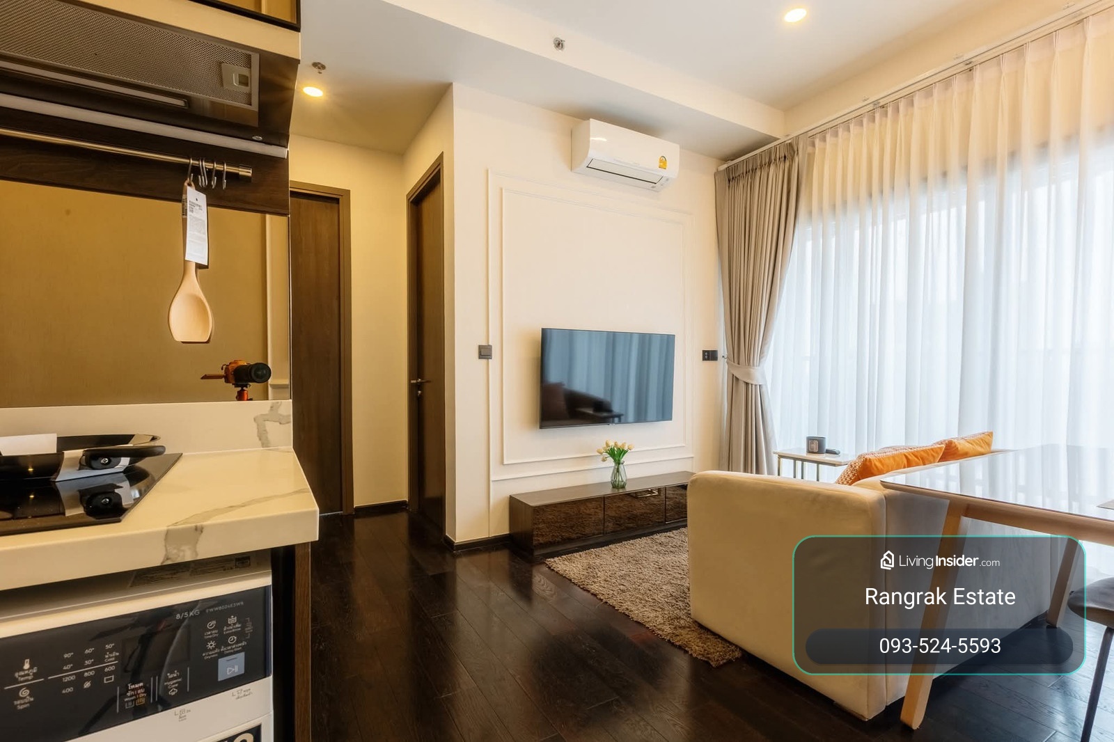 💥CP-12197💥ว่าง ให้ เช่า พาร์ค ออริจิ้น ทองหล่อ👉แอดไลน์ @luxeliving – รูปที่ 3