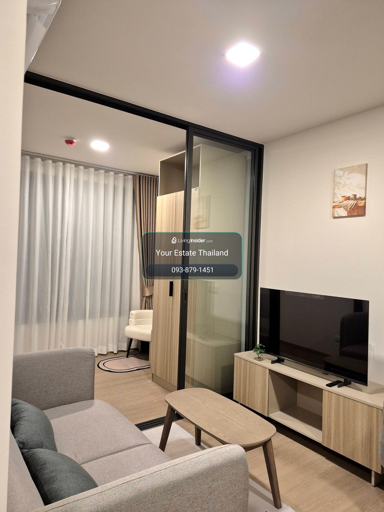  The Base Ratchada 19 คอนโดห้องใหม่  เฟอร์ใหม่แกะกล่อง ว่างพร้อมให้เช่า – รูปที่ 4