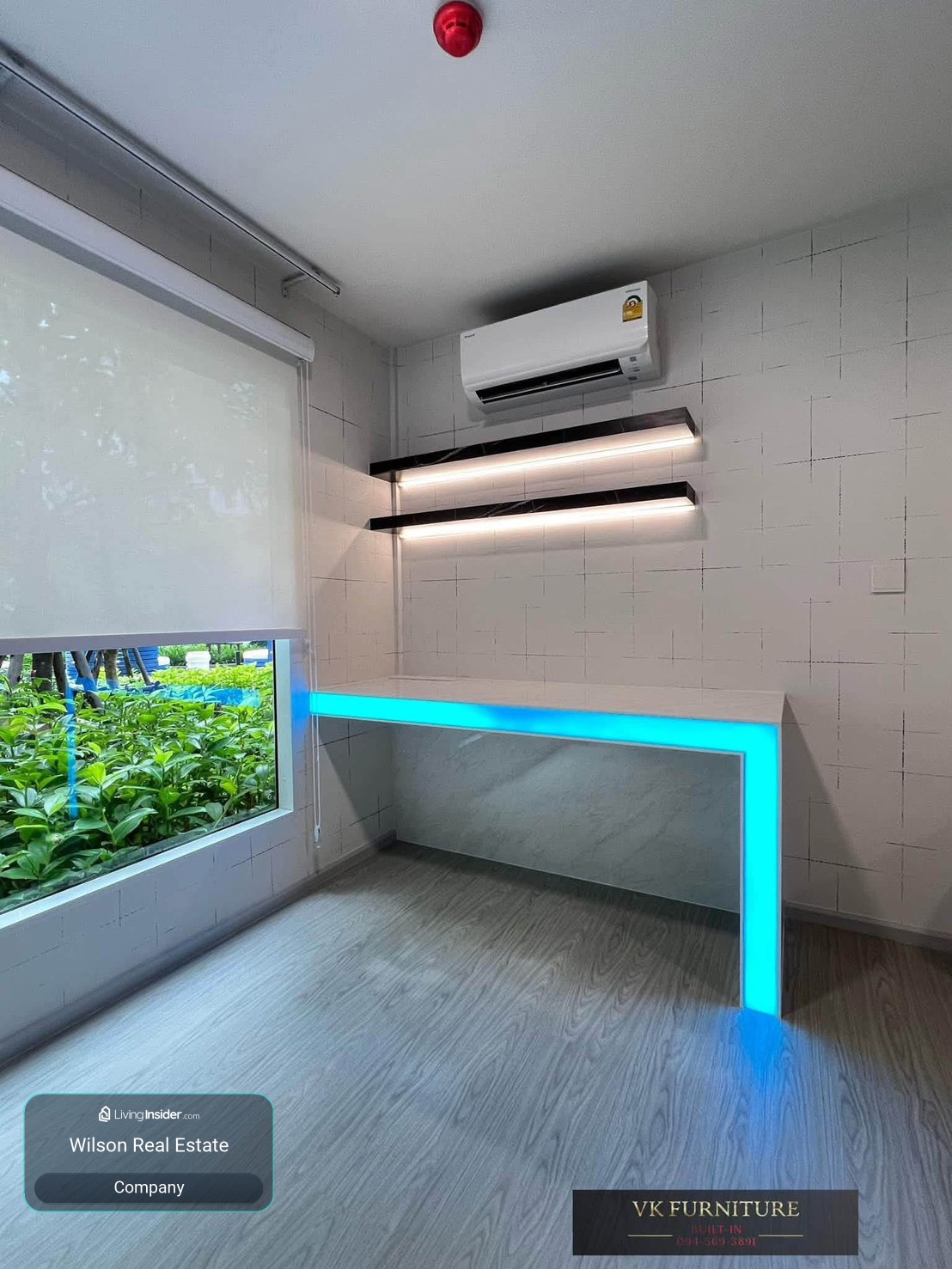 🌊 For rent 𝗞𝗔𝗩𝗘 𝗧𝗢𝗪𝗡 𝗜𝗦𝗟𝗔𝗡𝗗 | ✨ | Building D, 1st floor | 39.09 sq m. | Garden and swimming pool view – รูปที่ 3
