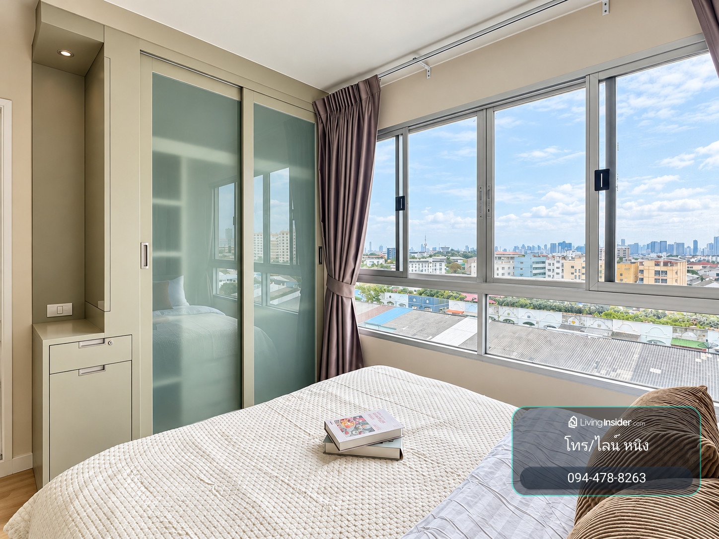 🏡 คอนโดที่คิดมาแล้วทุกมุม พื้นที่เก็บของจัดเต็ม! Built-in ทั้งห้อง 0944788263 – รูปที่ 3