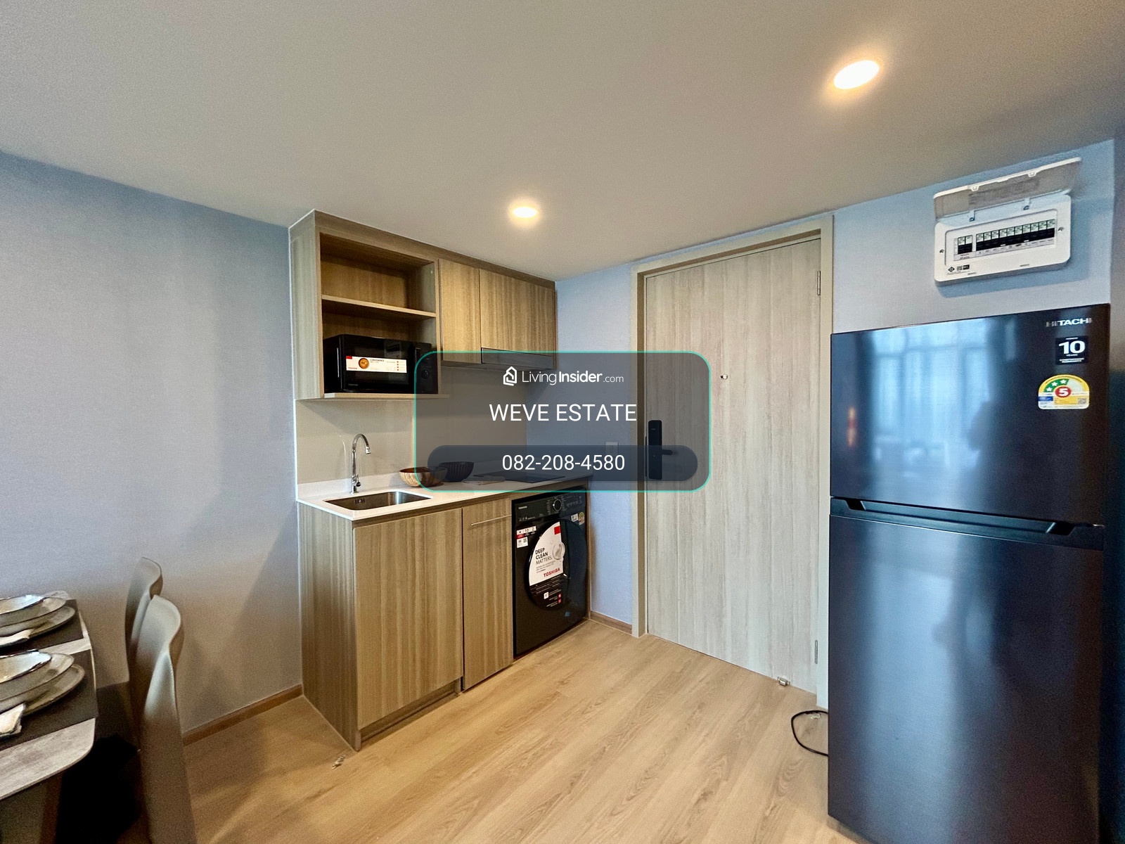 Promotion 18000/ month for Rent Life Rama 4 Asoke (Close to MRT : Queen Sirikit National Convention Center) – รูปที่ 2