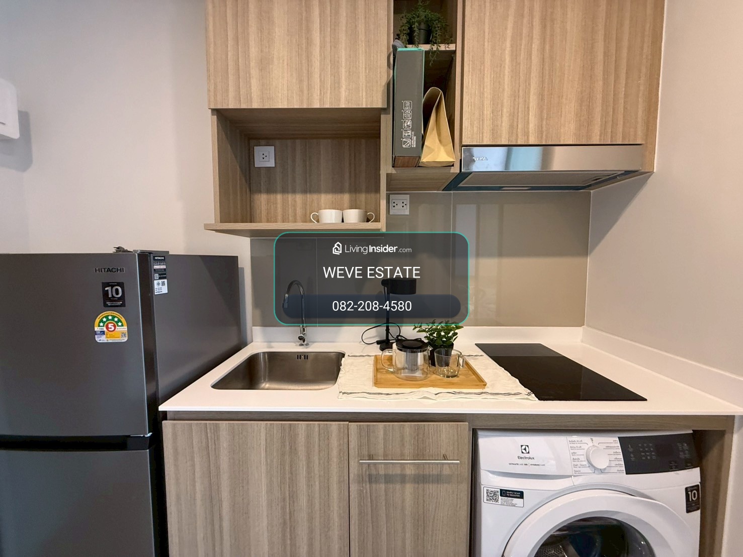 Promotion 18000/ month for Rent Life Rama 4 Asoke (Close to MRT : Queen Sirikit National Convention Center) – รูปที่ 3
