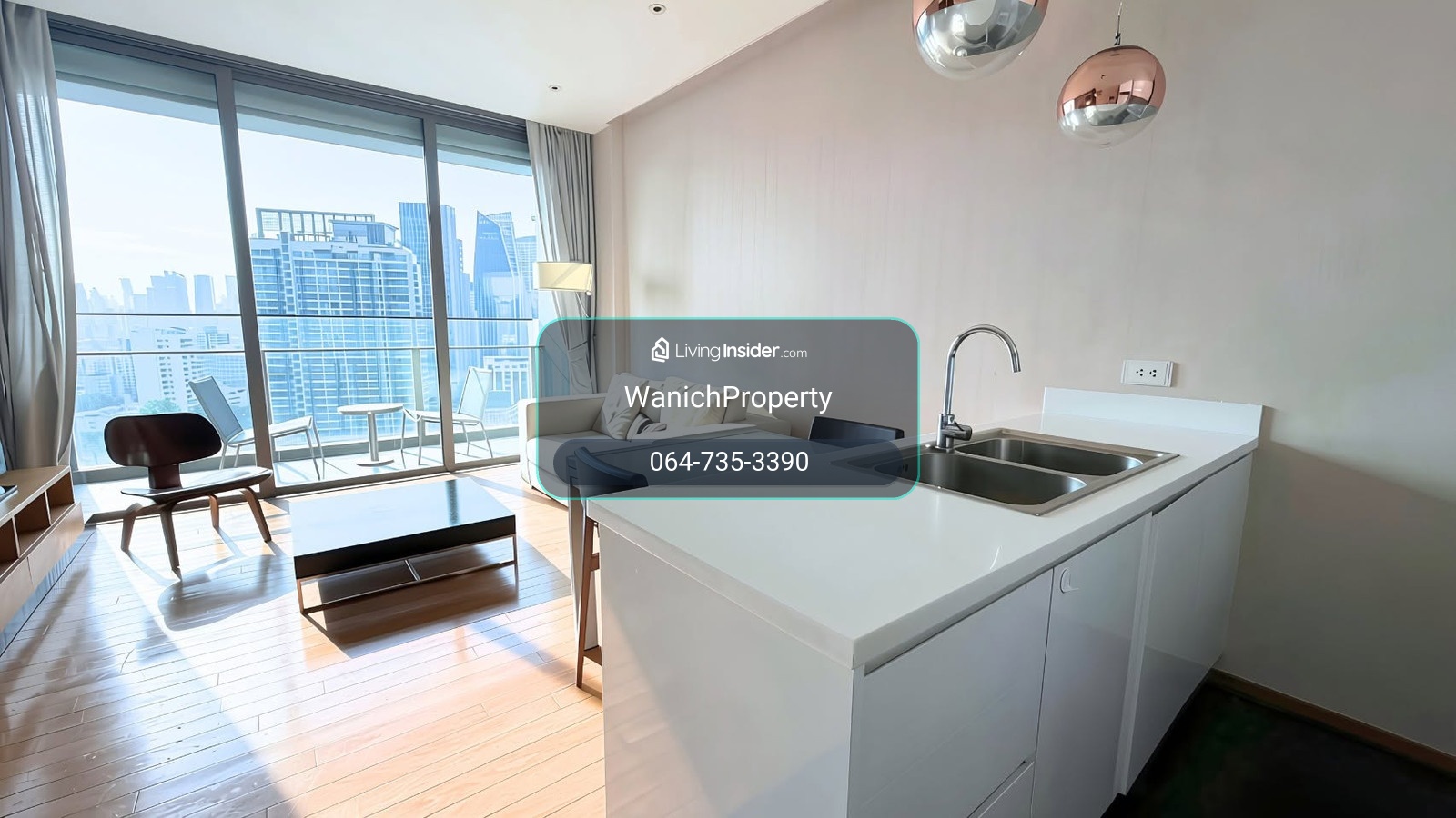 🐈🐕Petfriendly Close BTS Thonglor🚄, Aequa Sukhumvit 49🏙️Spacious & Airy  – รูปที่ 3