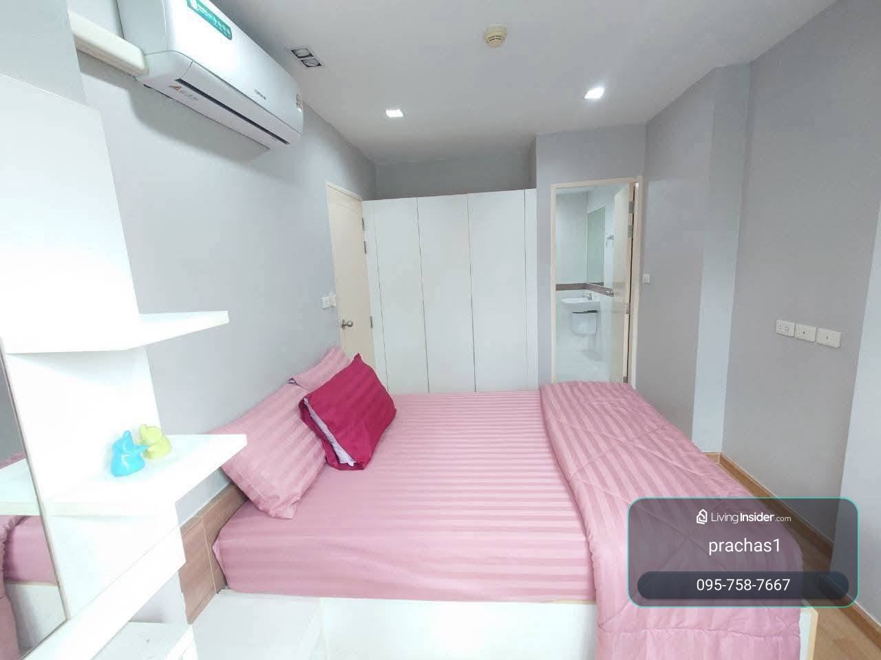 ให้เช่า คอนโด Casa Asoke Dindaeng ชั้น 5 พื้นที่ 48.95 ตร.ม. 2 ห้องนอน 2 ห้องน้ำ ค่าเช่าเดือนละ 20,000 บาท – รูปที่ 3