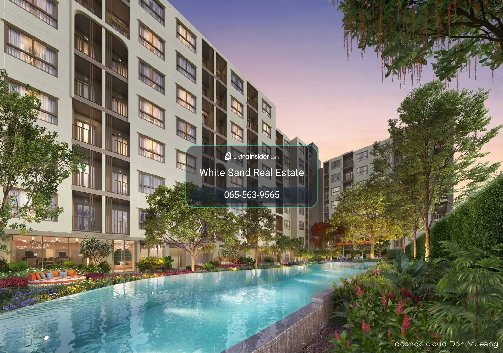 DCONDO CLOUD DON MUEANG, prime location near international & Don Mueang! WSR takes complete care until the transfer day, starting at 1.39 million baht. Call 061-6161426 Line: @wsrcondo – รูปที่ 3